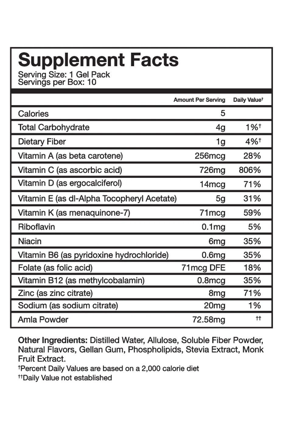 Vitamin-C Glow Shot - 10 Pack