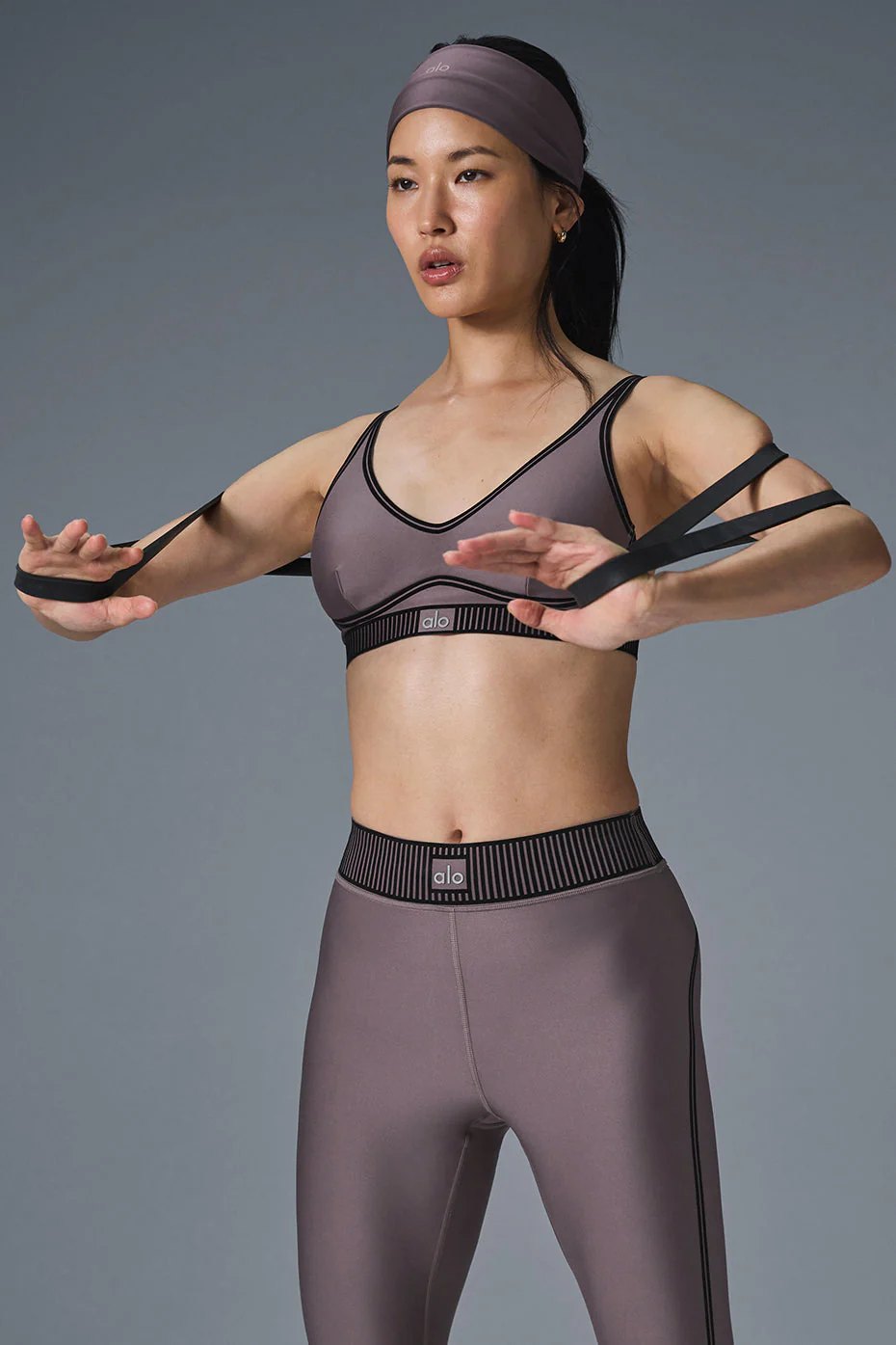 Airlift Line Up Bra - Raisinette