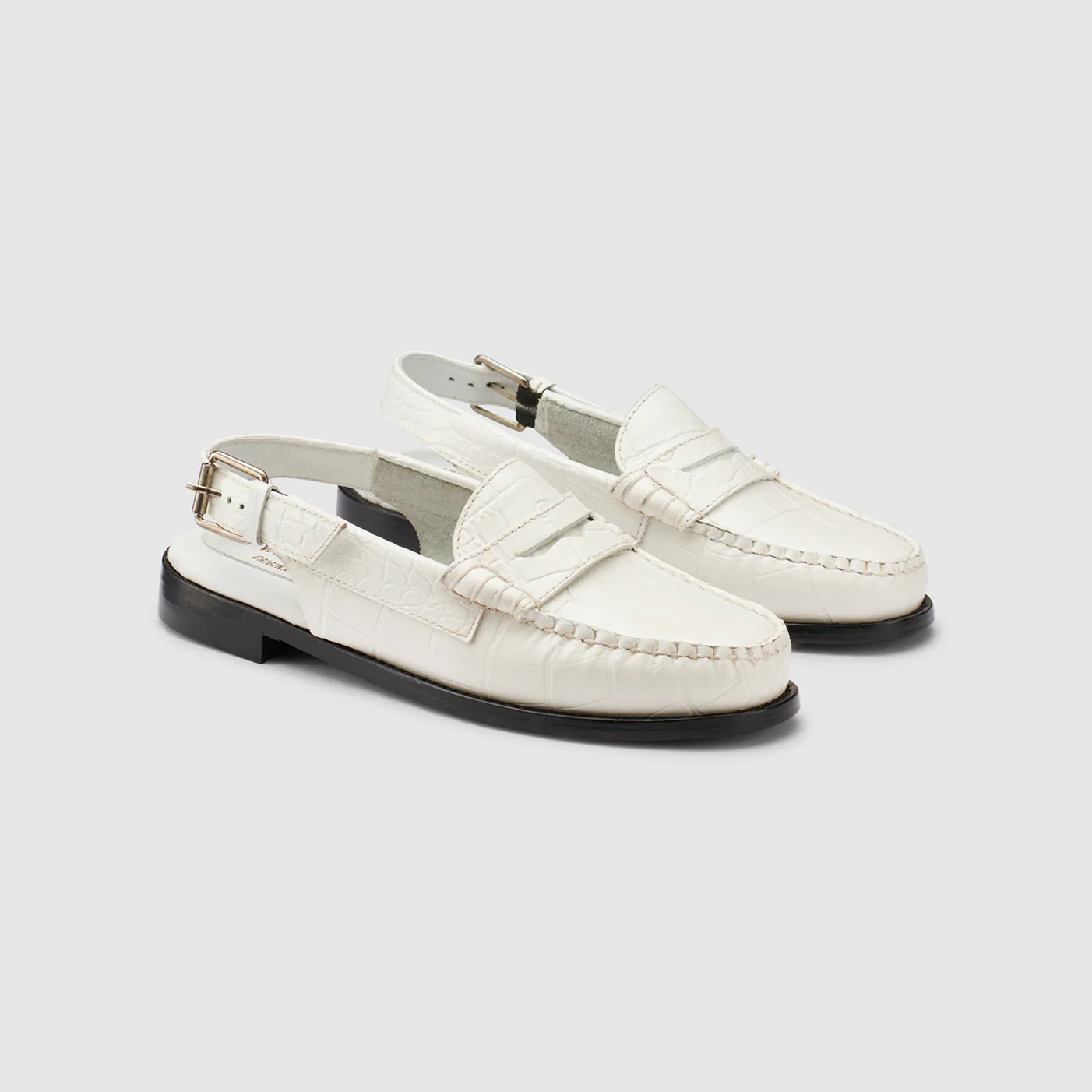 WOMENS WHITNEY CROC SLING BACK WEEJUNS