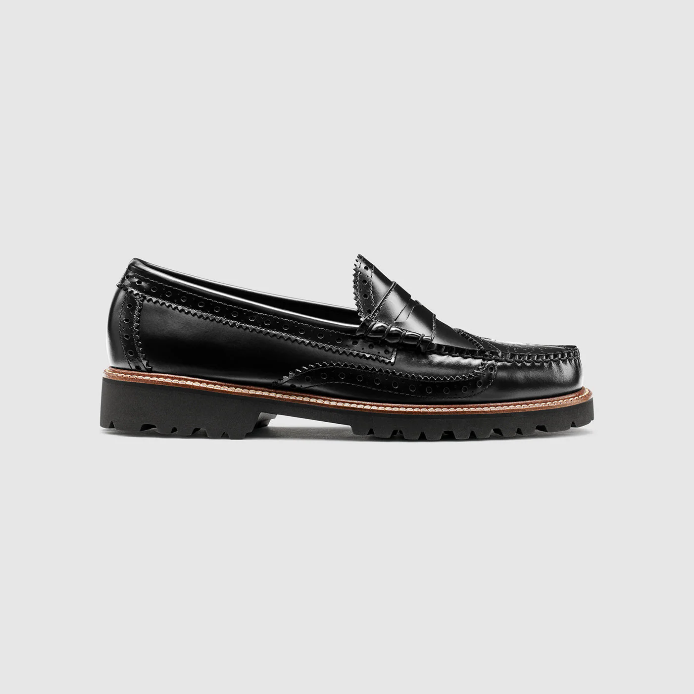 MENS LARSON WINGTIP LUG WEEJUNS LOAFER