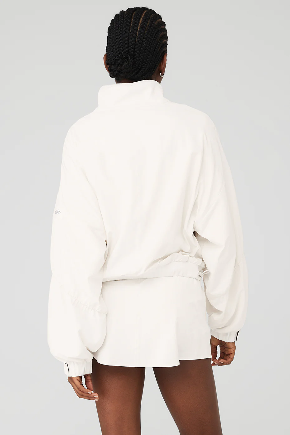 Cropped Elevation Coverup - Ivory