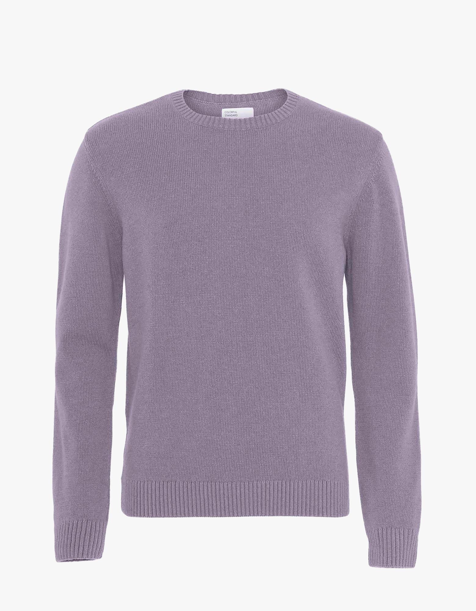 Classic Merino Wool Crew - Purple Haze