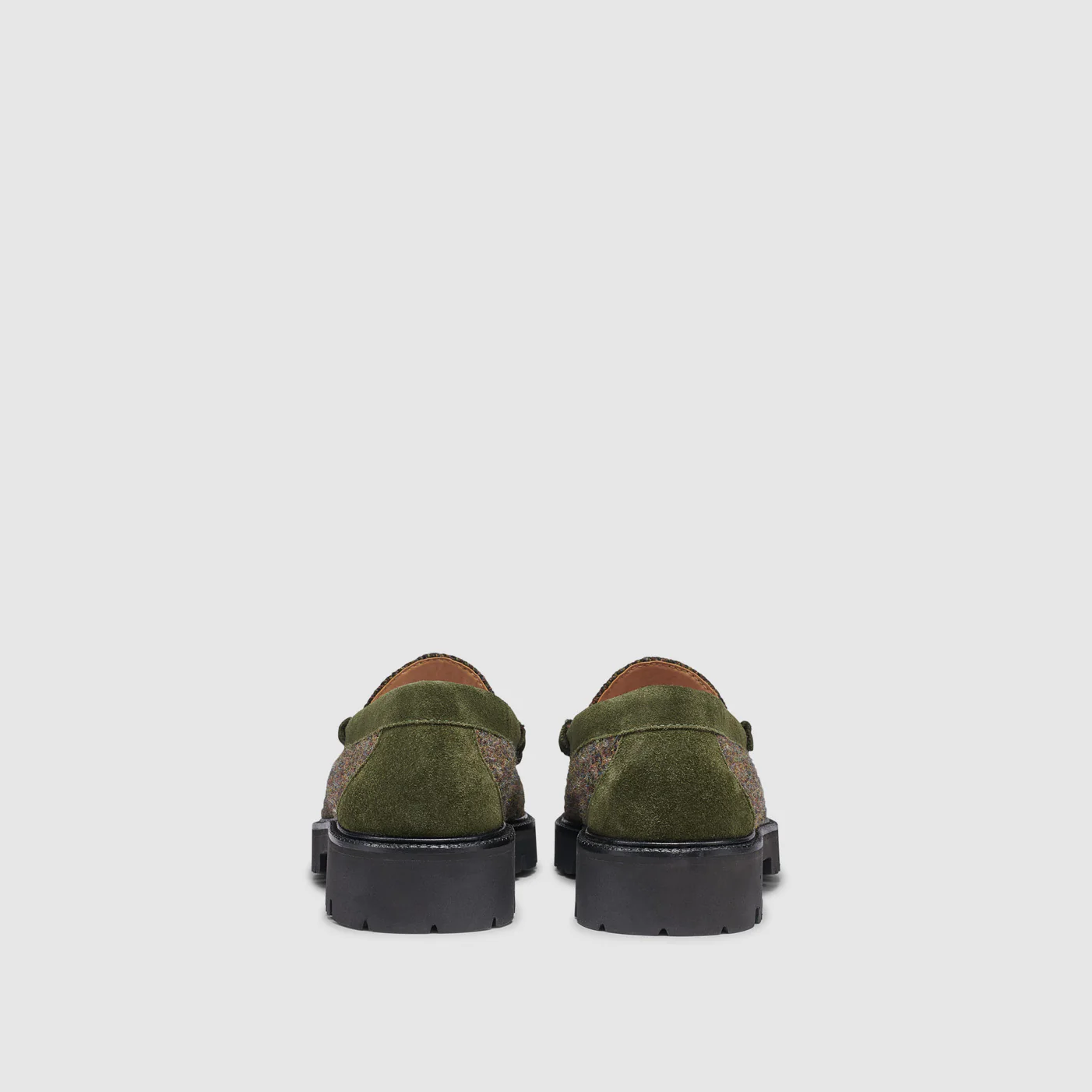 MENS LINCOLN HARRIS TWEED SUPER BIT WEEJUNS LOAFER