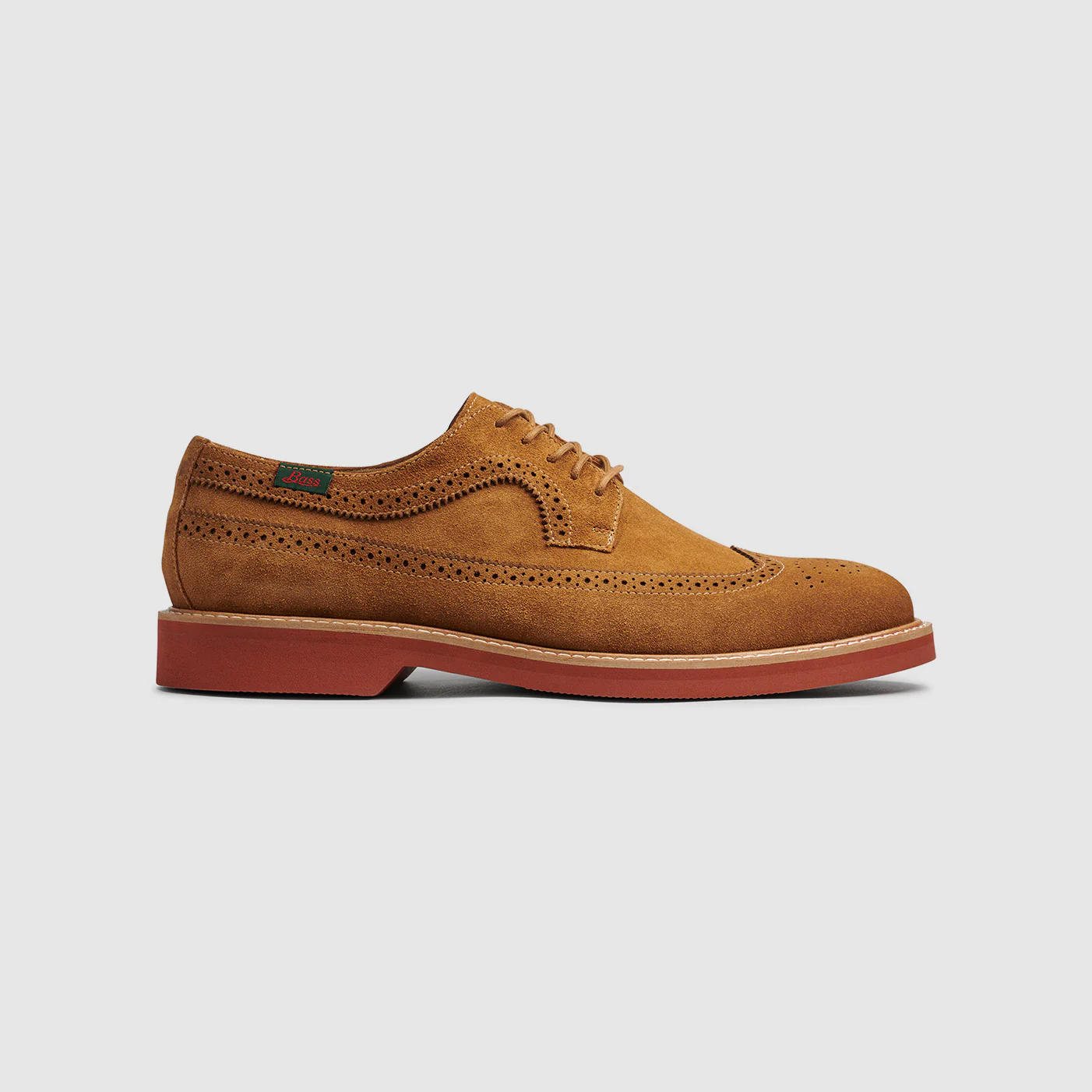 Mens Blake Suede Wingtip Buck