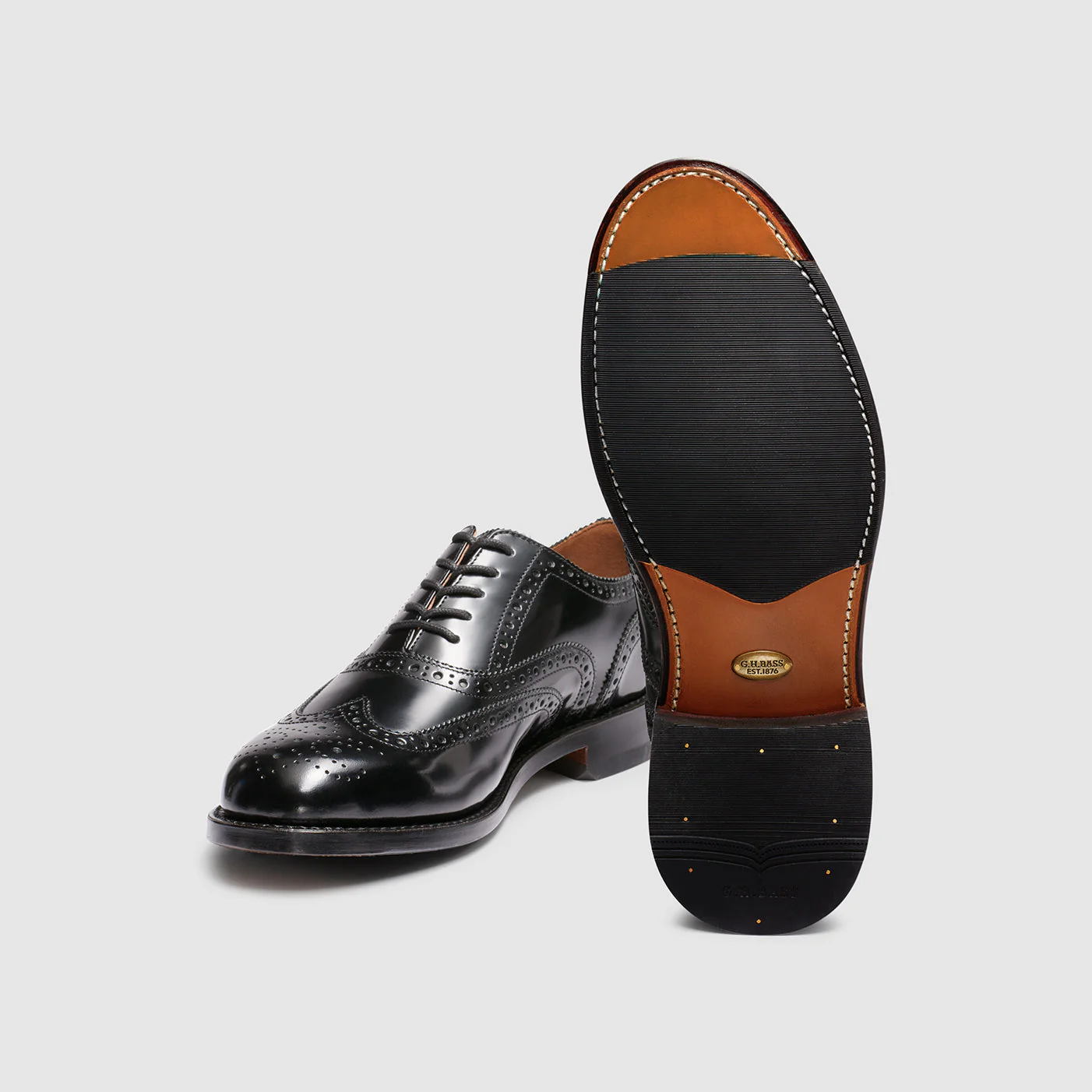 MENS MONOGRAM DOUBLE BROGUE WINGTIP