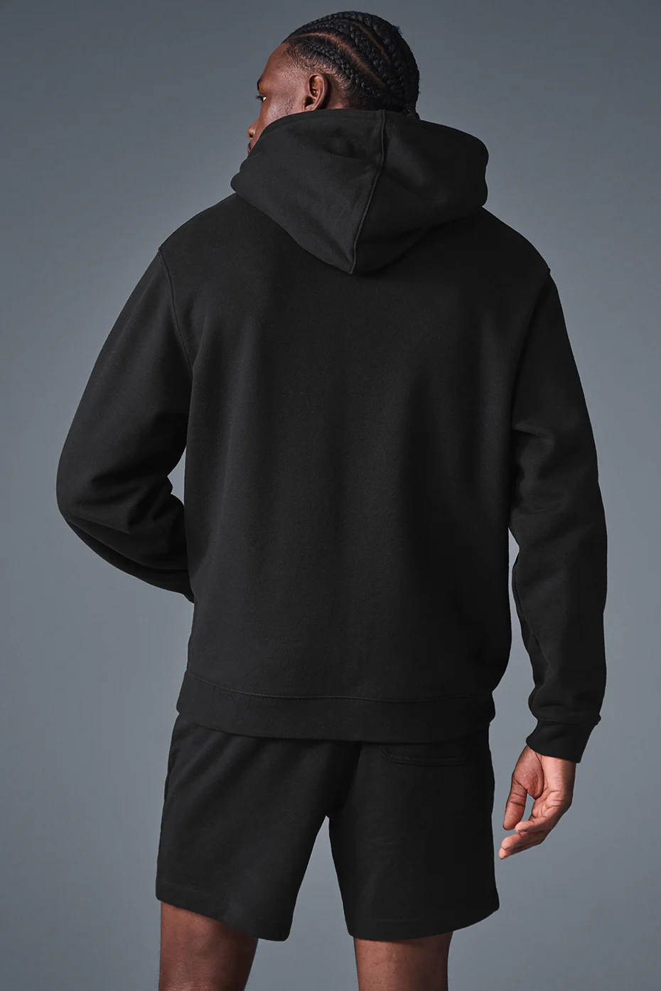 Renown Heavy Weight Full Zip Hoodie - Black