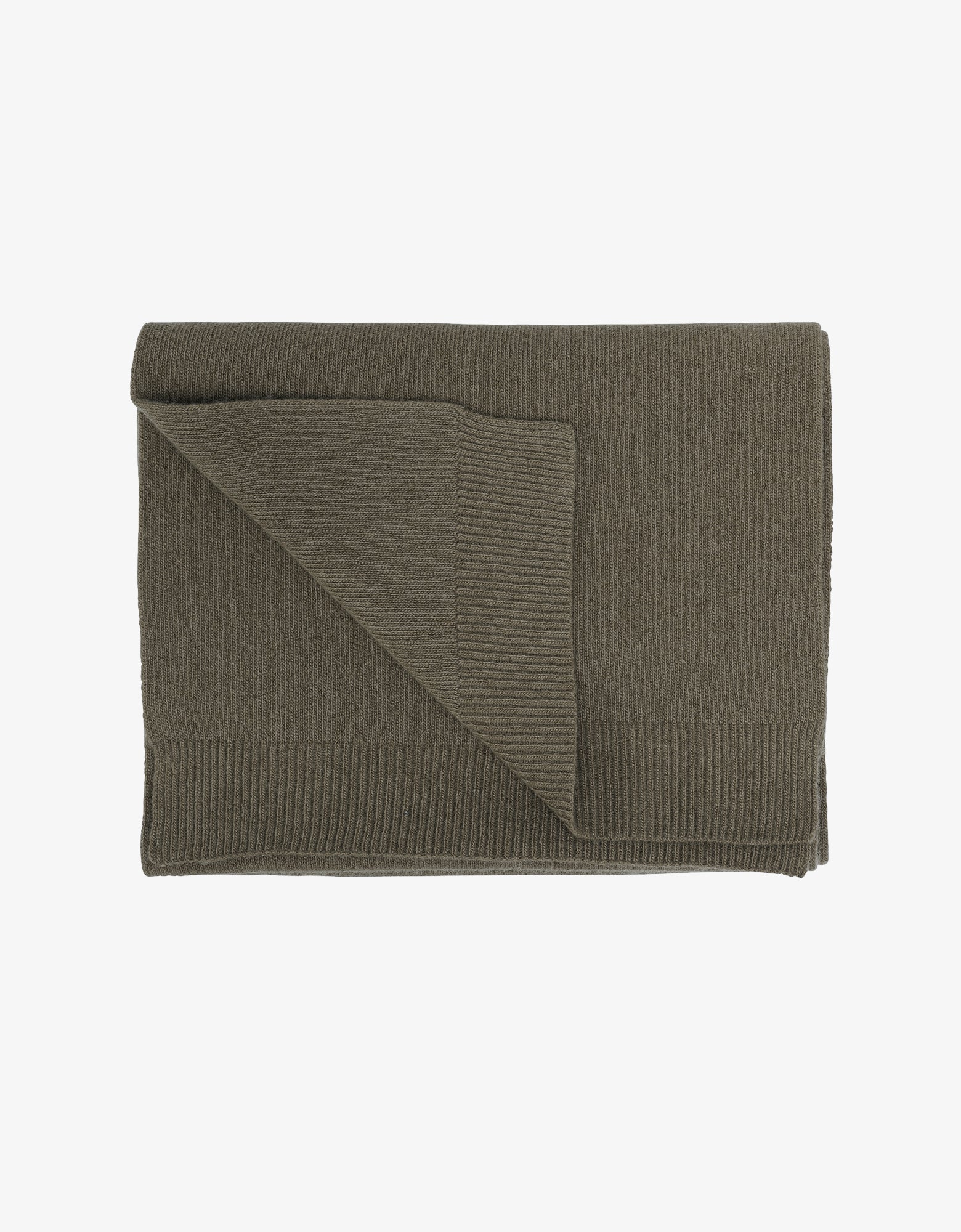 Merino Wool Scarf - Dusty Olive