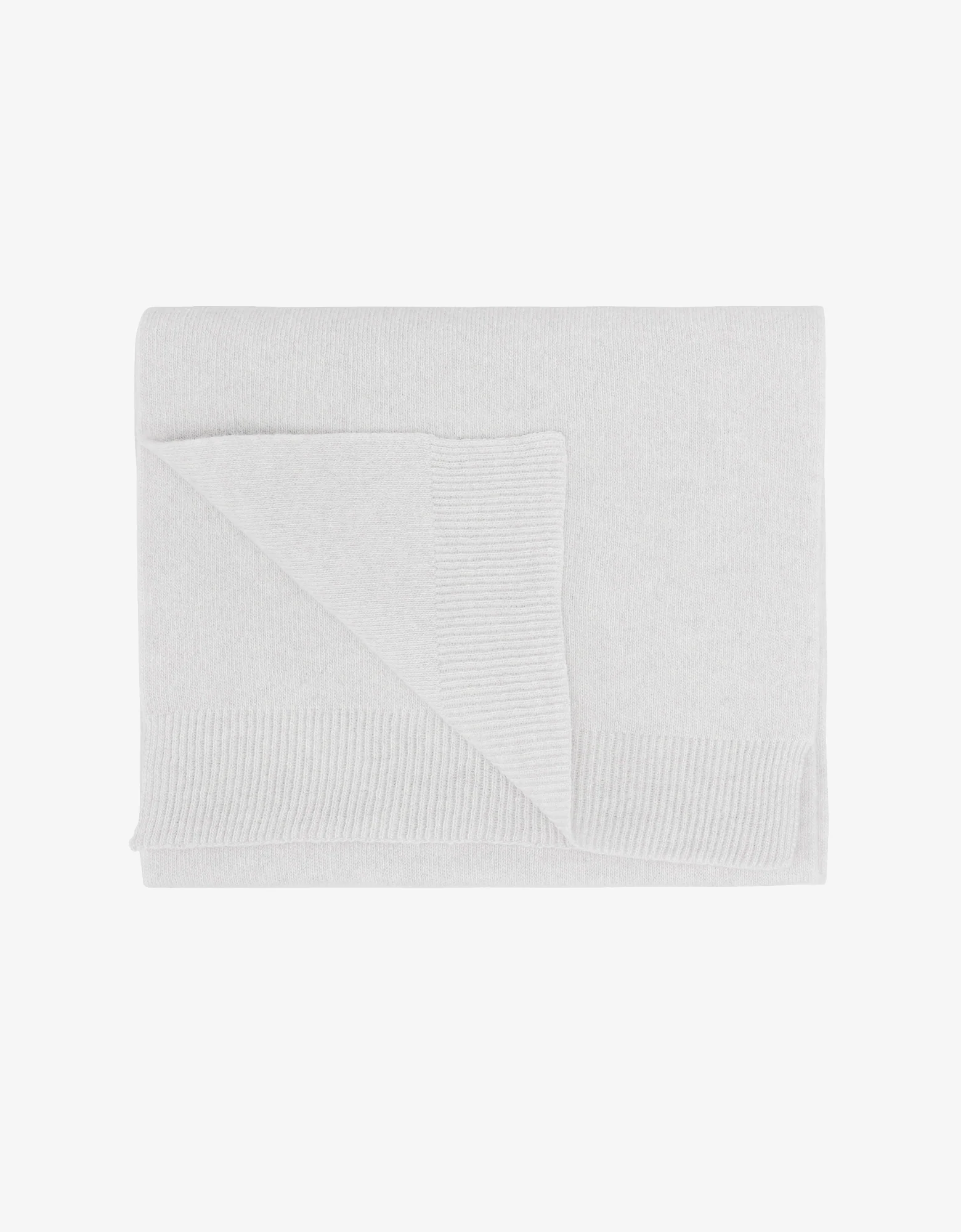 Merino Wool Scarf - Limestone Grey