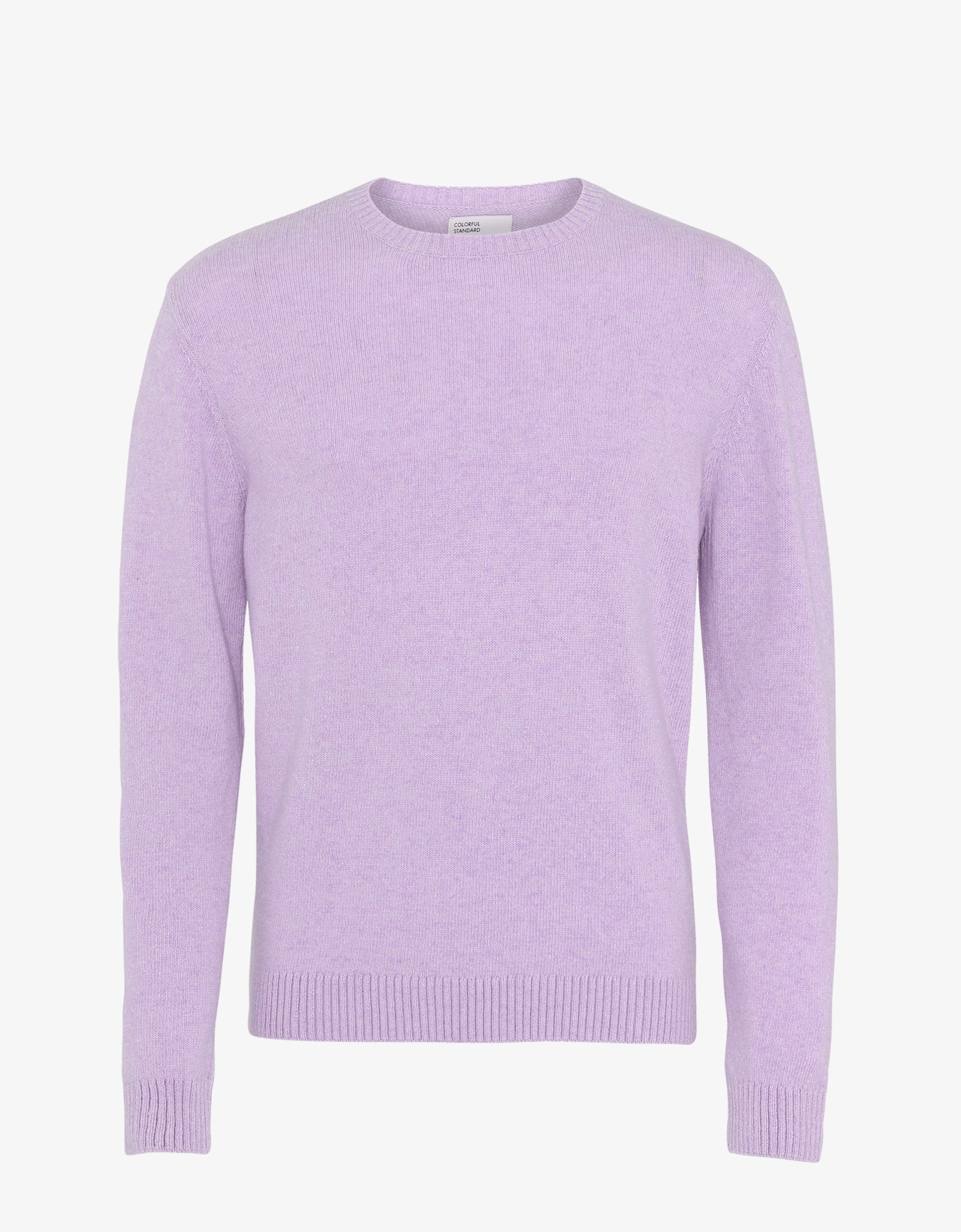 Classic Merino Wool Crew - Soft Lavender