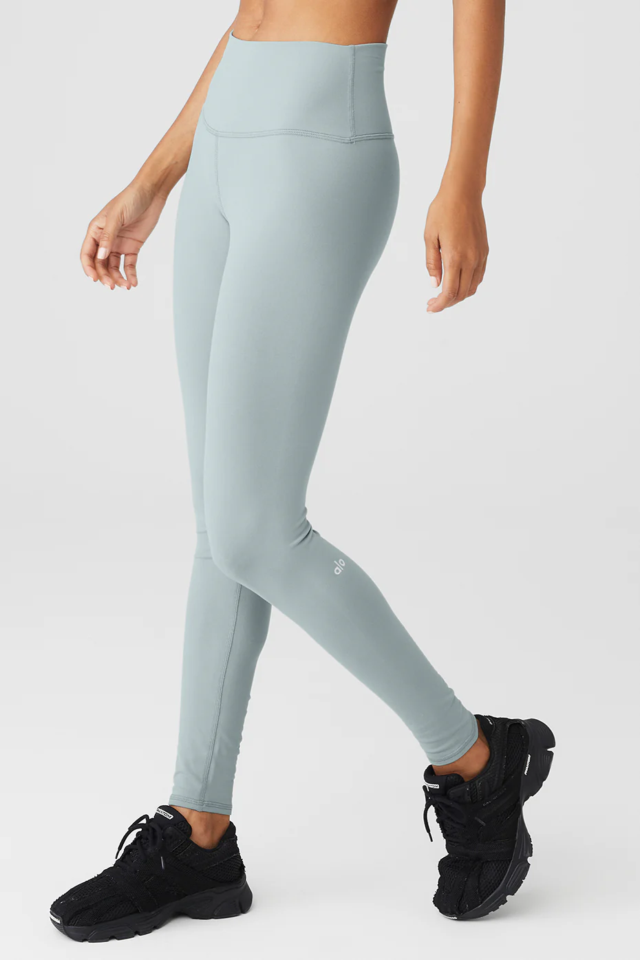 High-Waist Airbrush Legging - Cosmic Grey