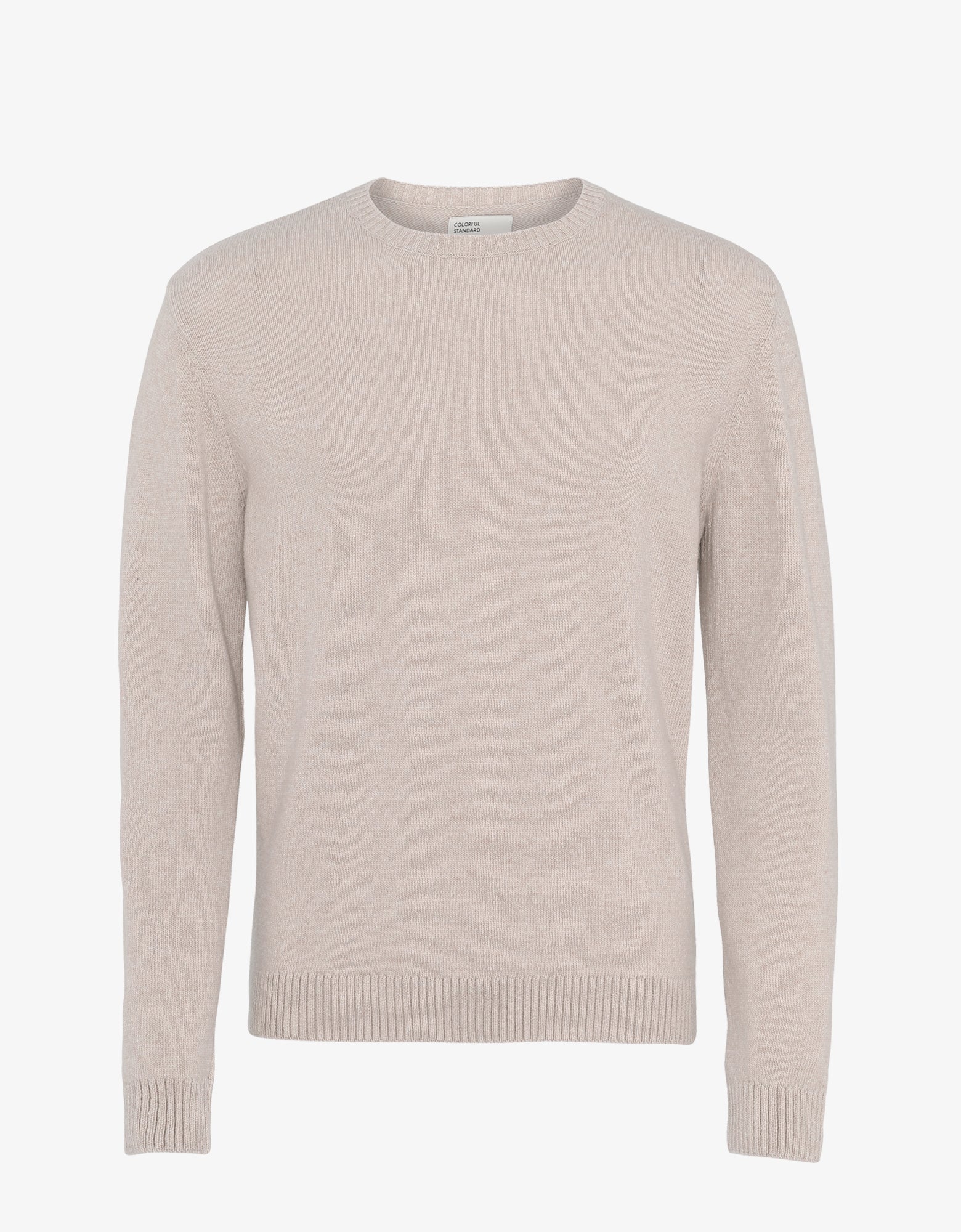 Classic Merino Wool Crew - Ivory White