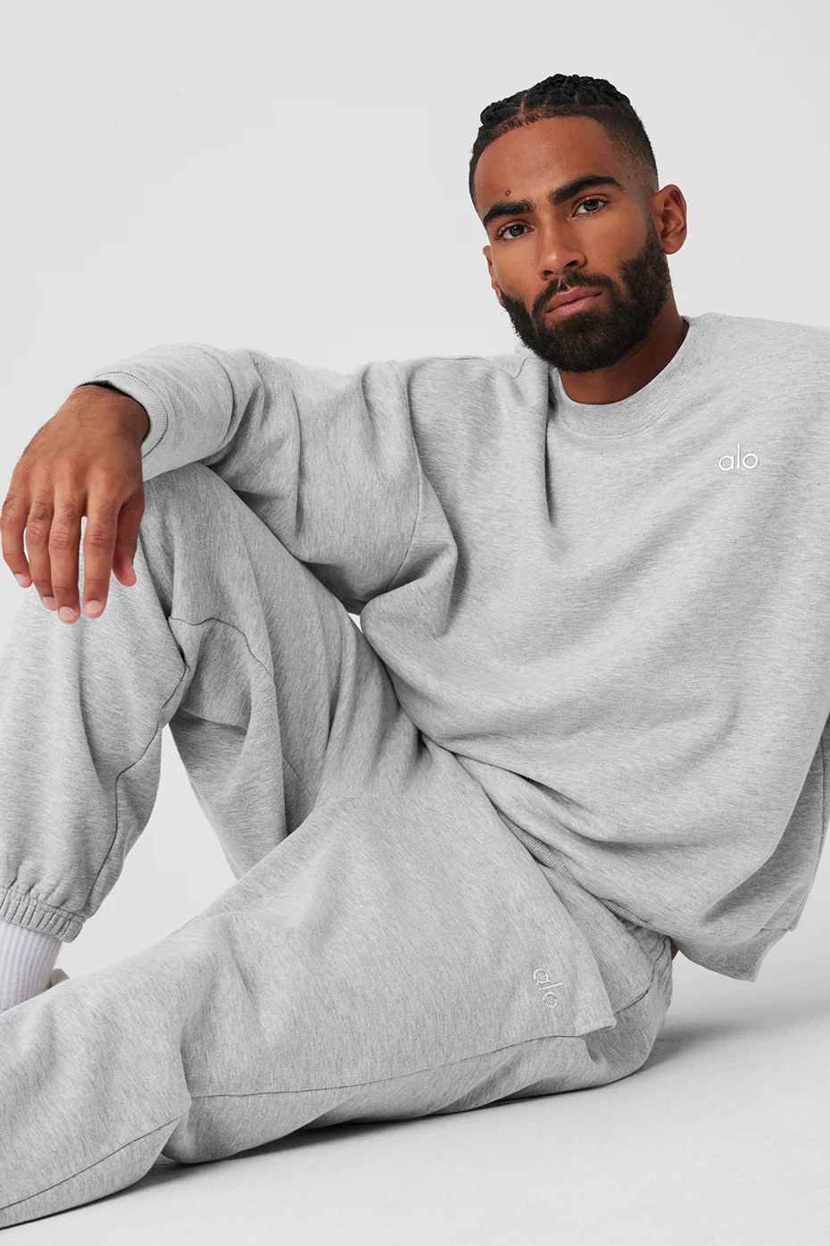 Accolade Crew Neck Pullover - Athletic Heather Grey