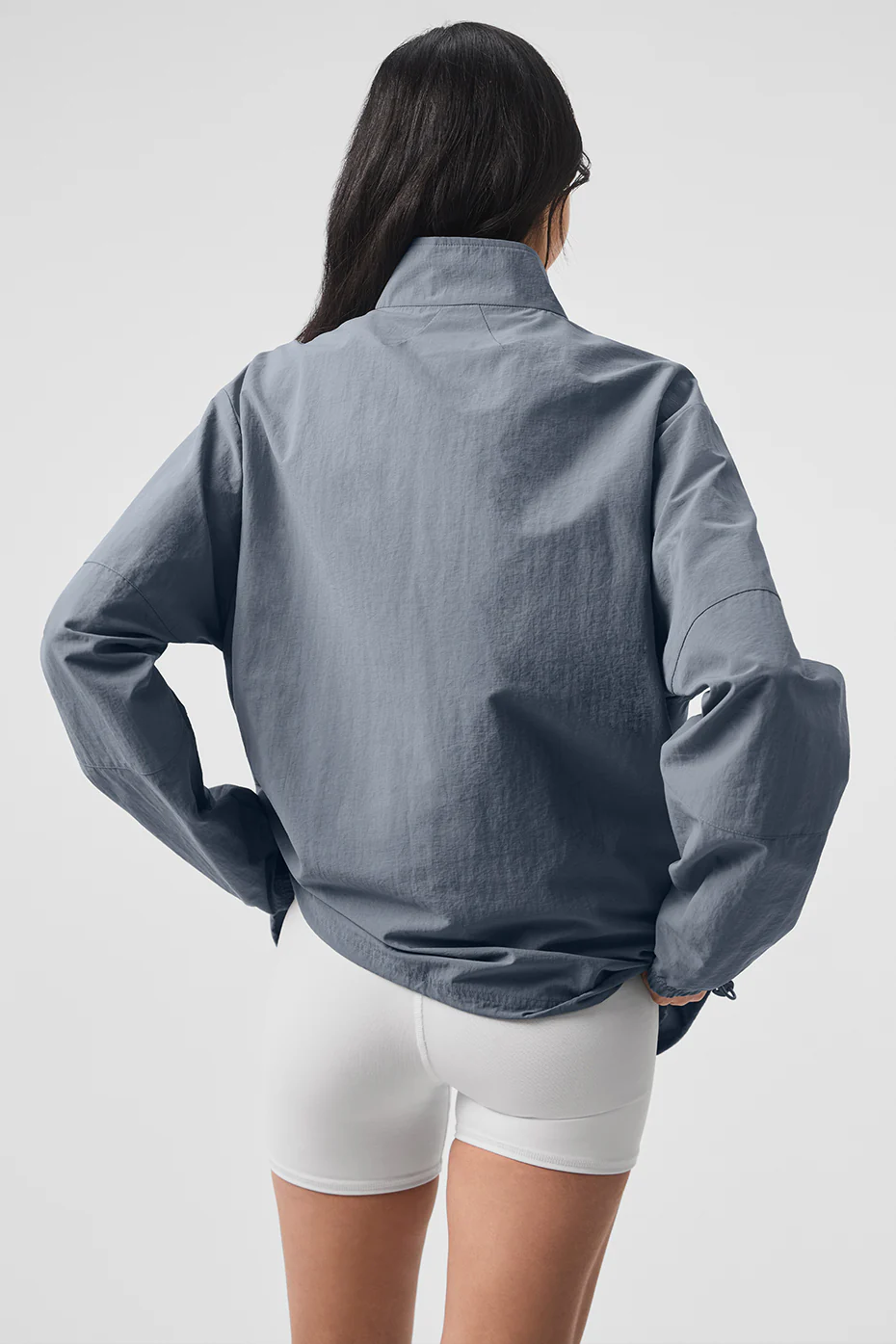 Lightweight Takeaway Track Pullover - Steel Grey