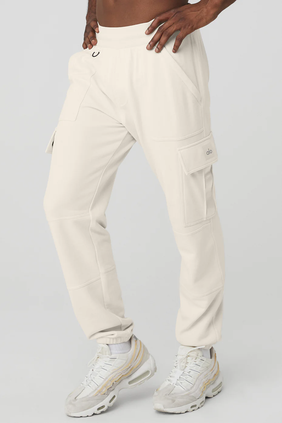 Highline Cargo Sweatpant - Bone