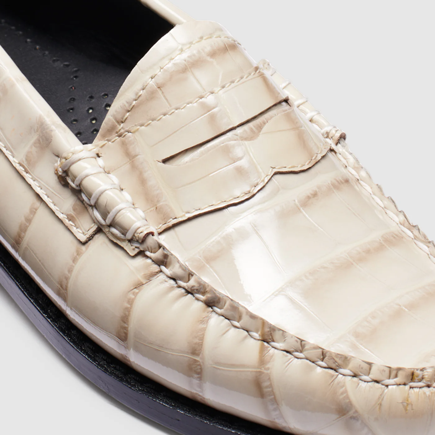 WOMENS WHITNEY CROCO WEEJUNS LOAFER