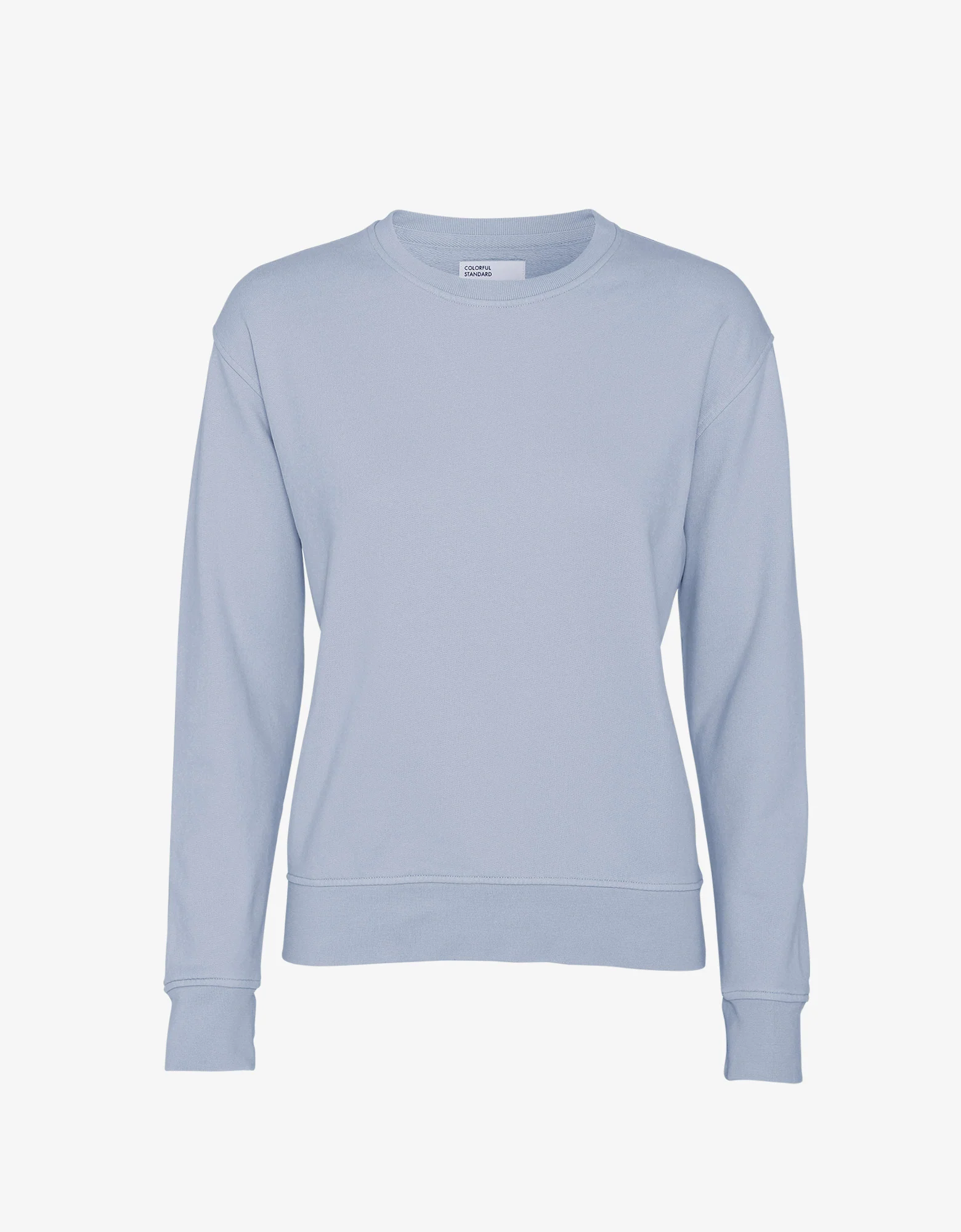 Women Classic Organic Crew - Powder Blue