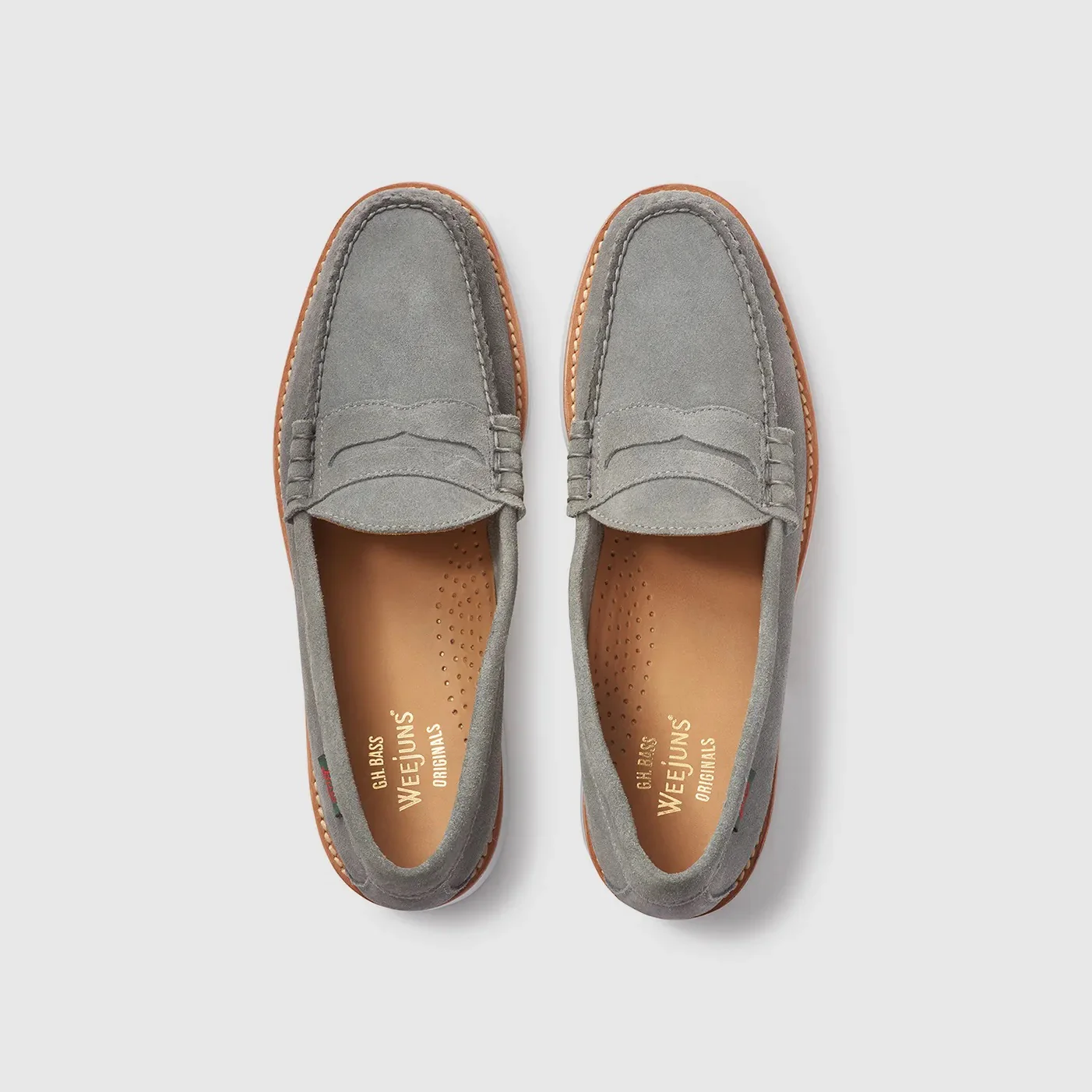 Mens Larson Suede EVA Weejuns Loafer