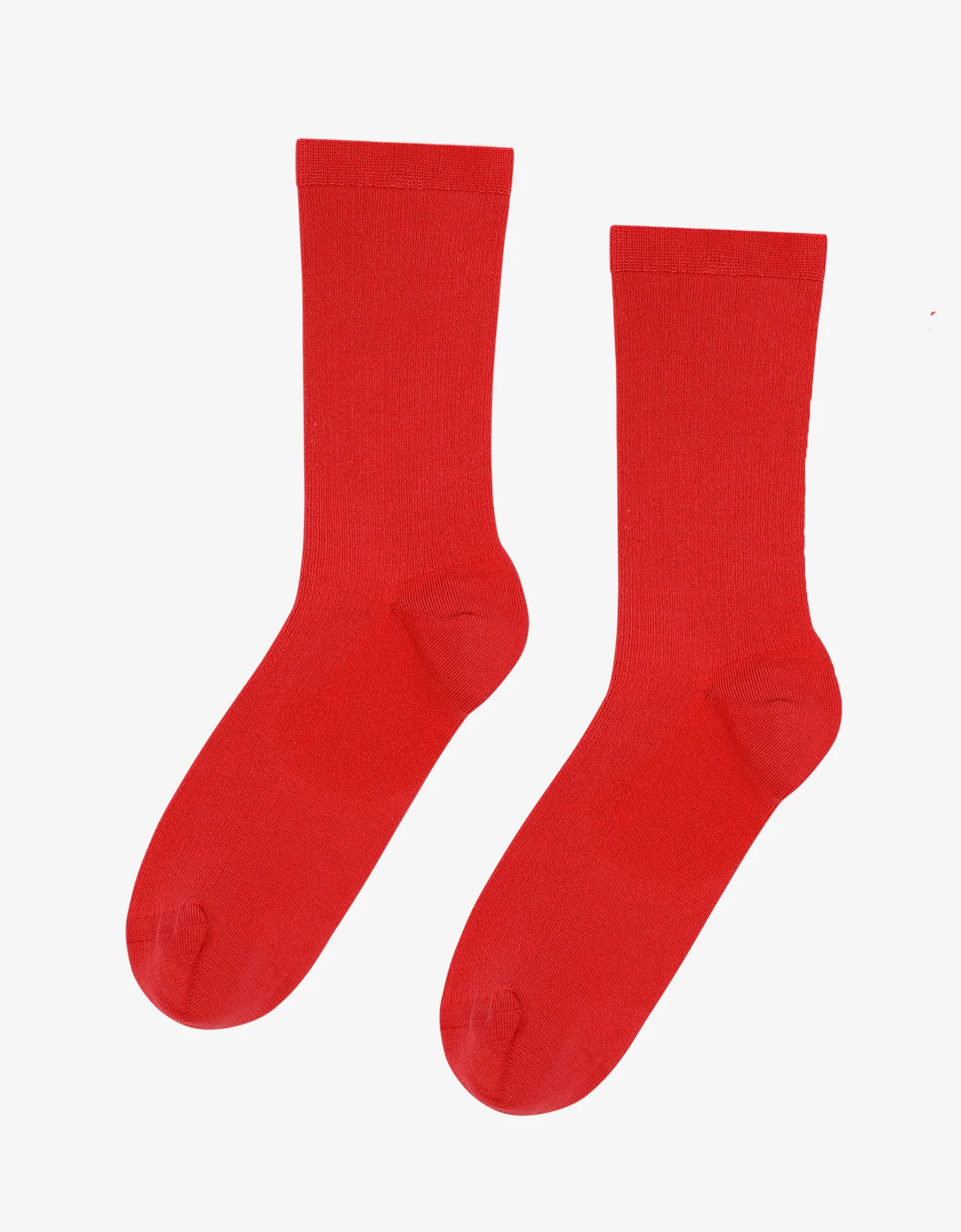 Women Classic Organic Sock - Scarlet Red