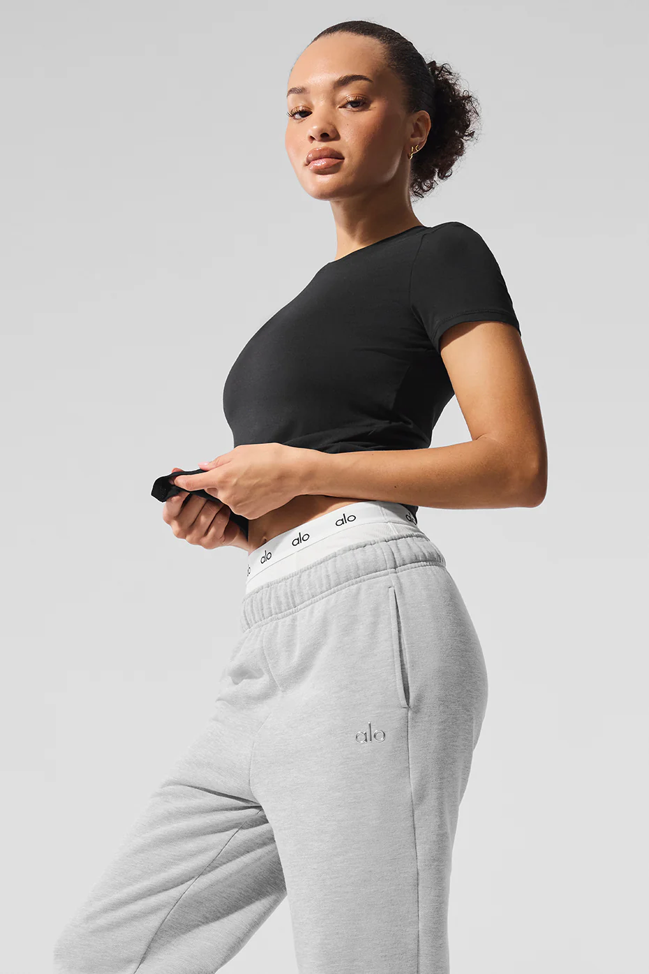 Alosoft Finesse Tee - Black