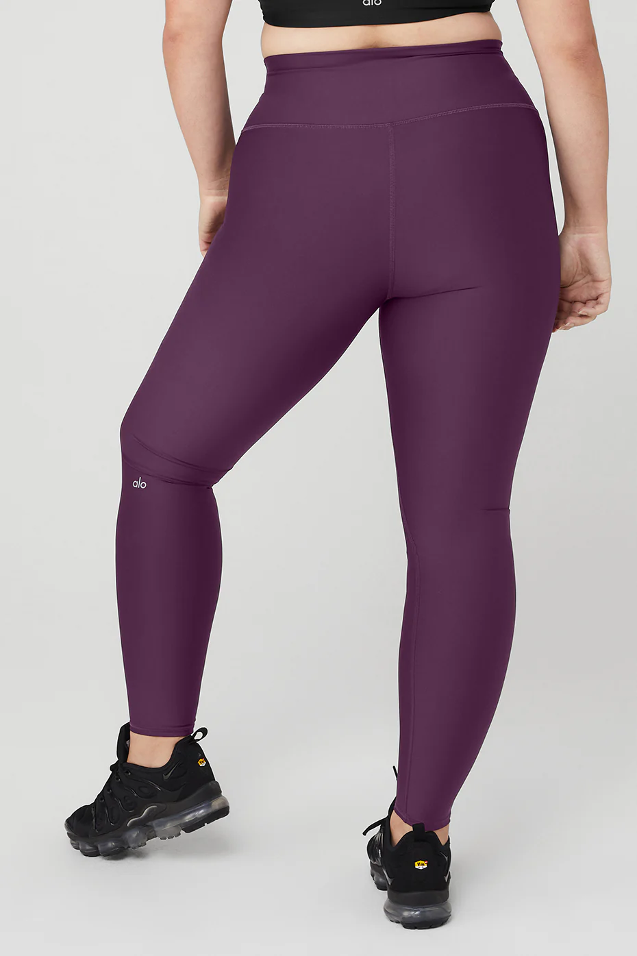 High-Waist Airlift Legging - Dark Plum