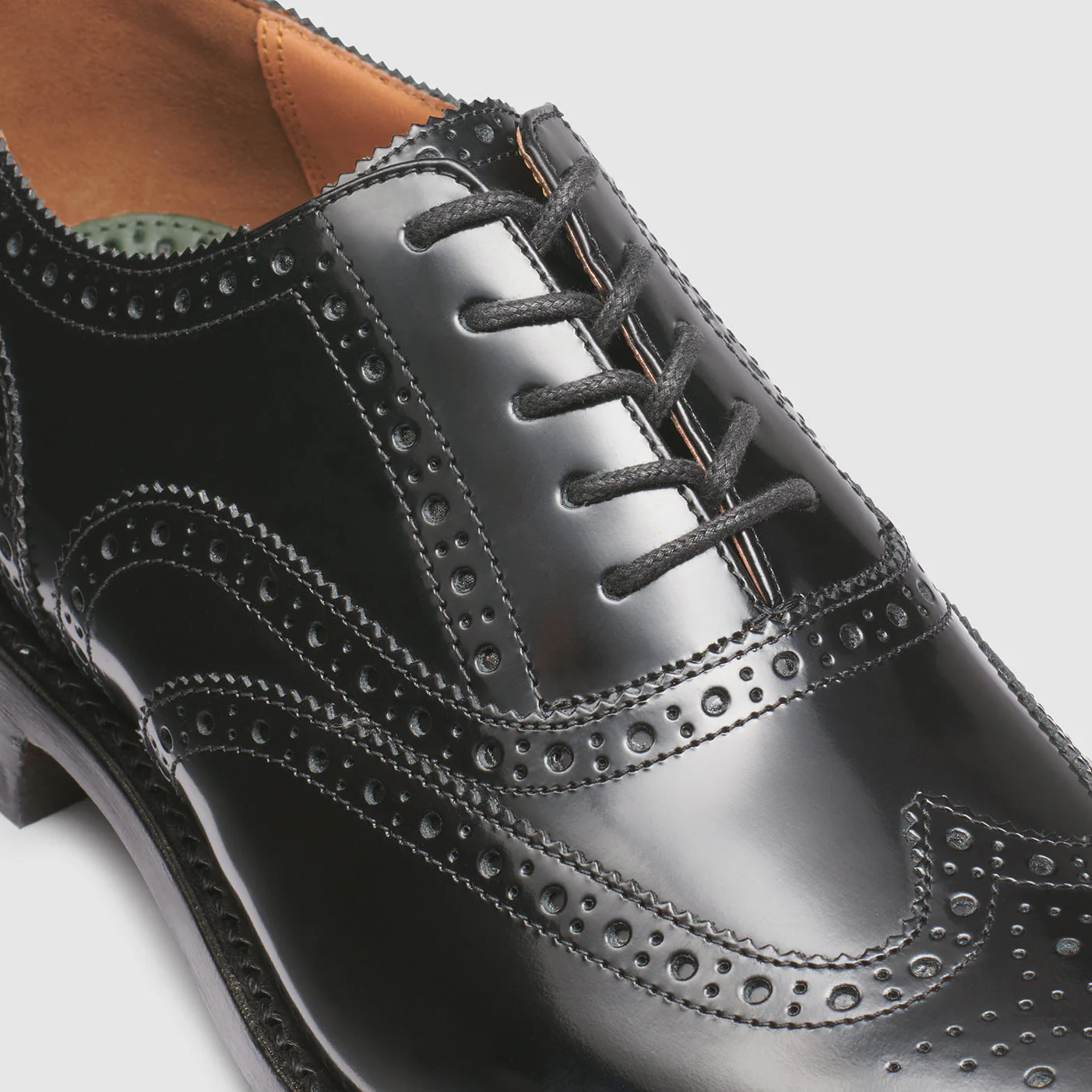 MENS MONOGRAM DOUBLE BROGUE WINGTIP