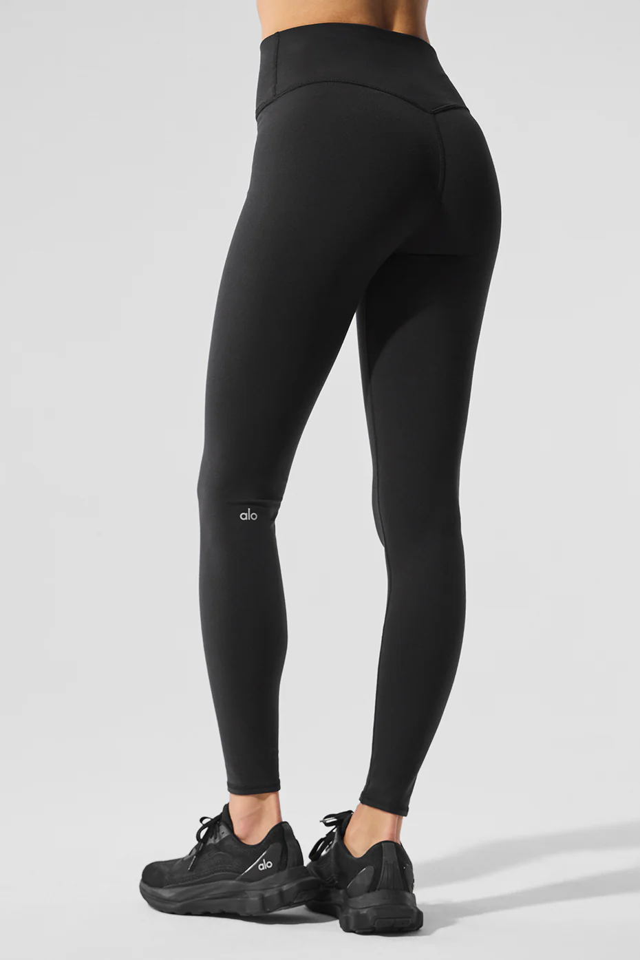 Airbrush Winter Warm High-Waist Nocturne Legging - Black