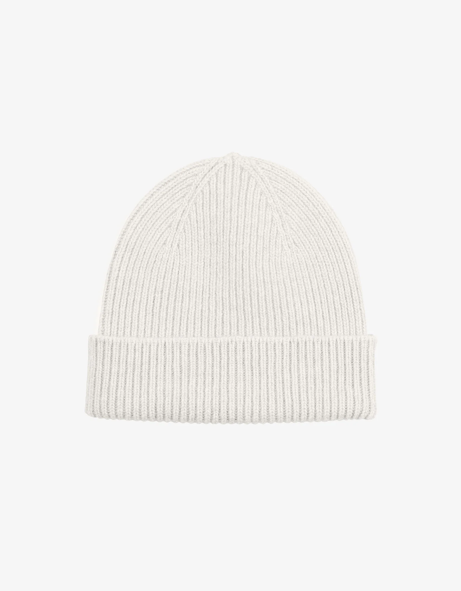 Merino Wool Beanie - Optical White