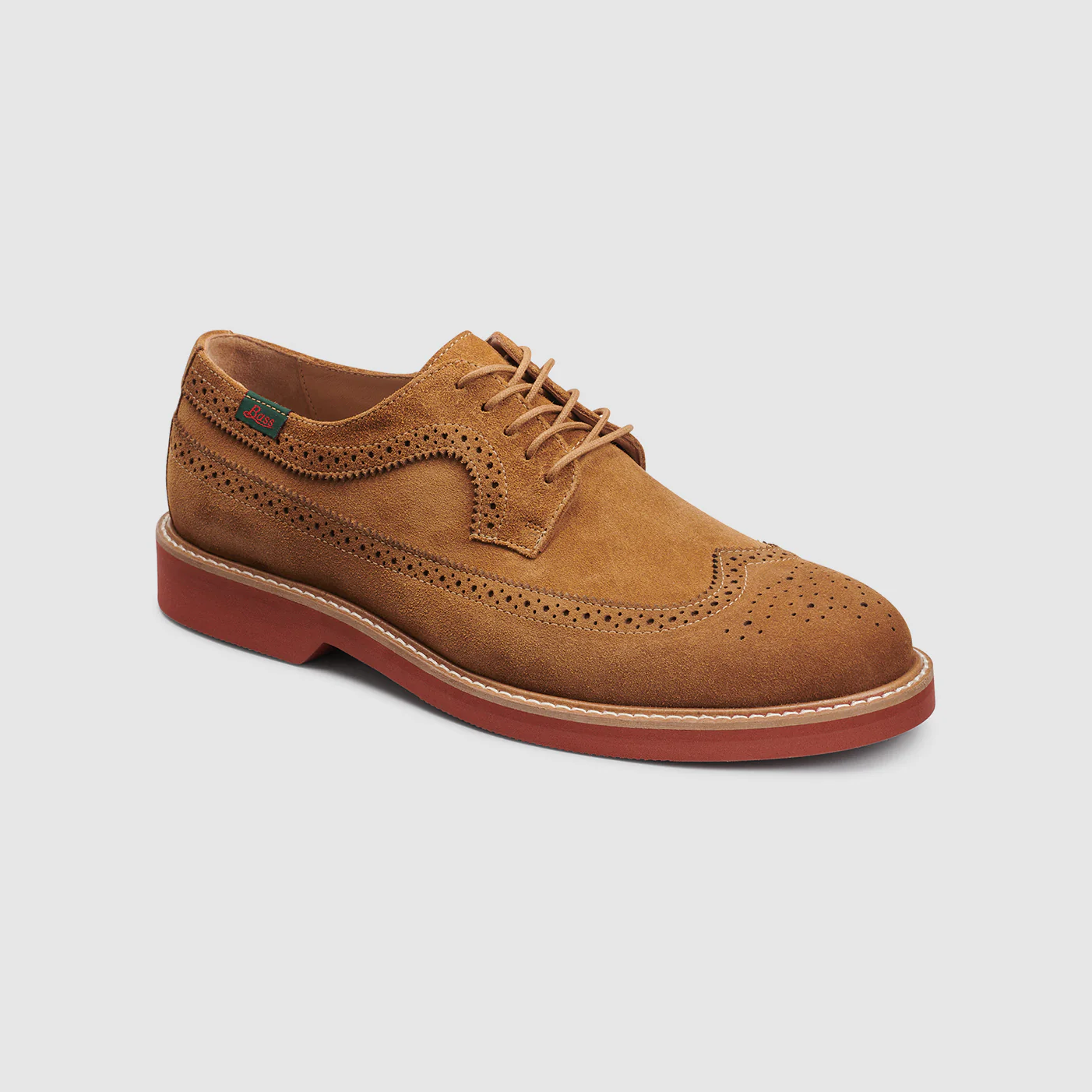 Mens Blake Suede Wingtip Buck