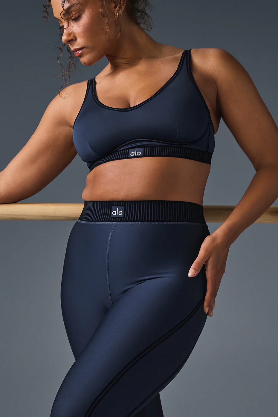 Airlift Line Up Bra - Navy