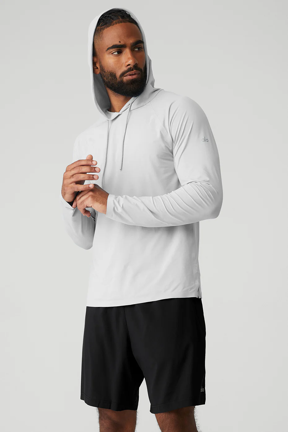 Idol Hooded Runner - Titanium