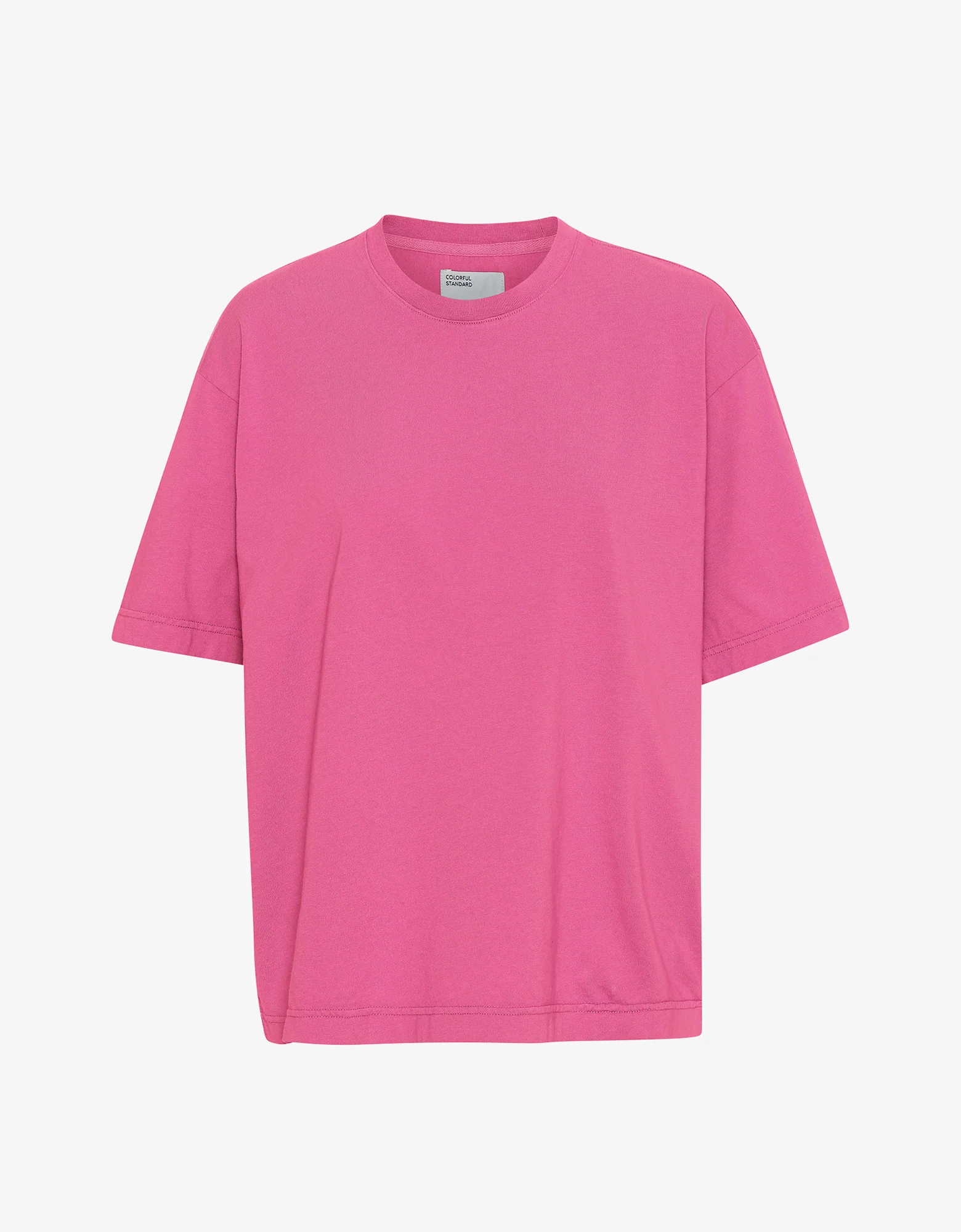 Oversized Organic T-Shirt - Bubblegum Pink