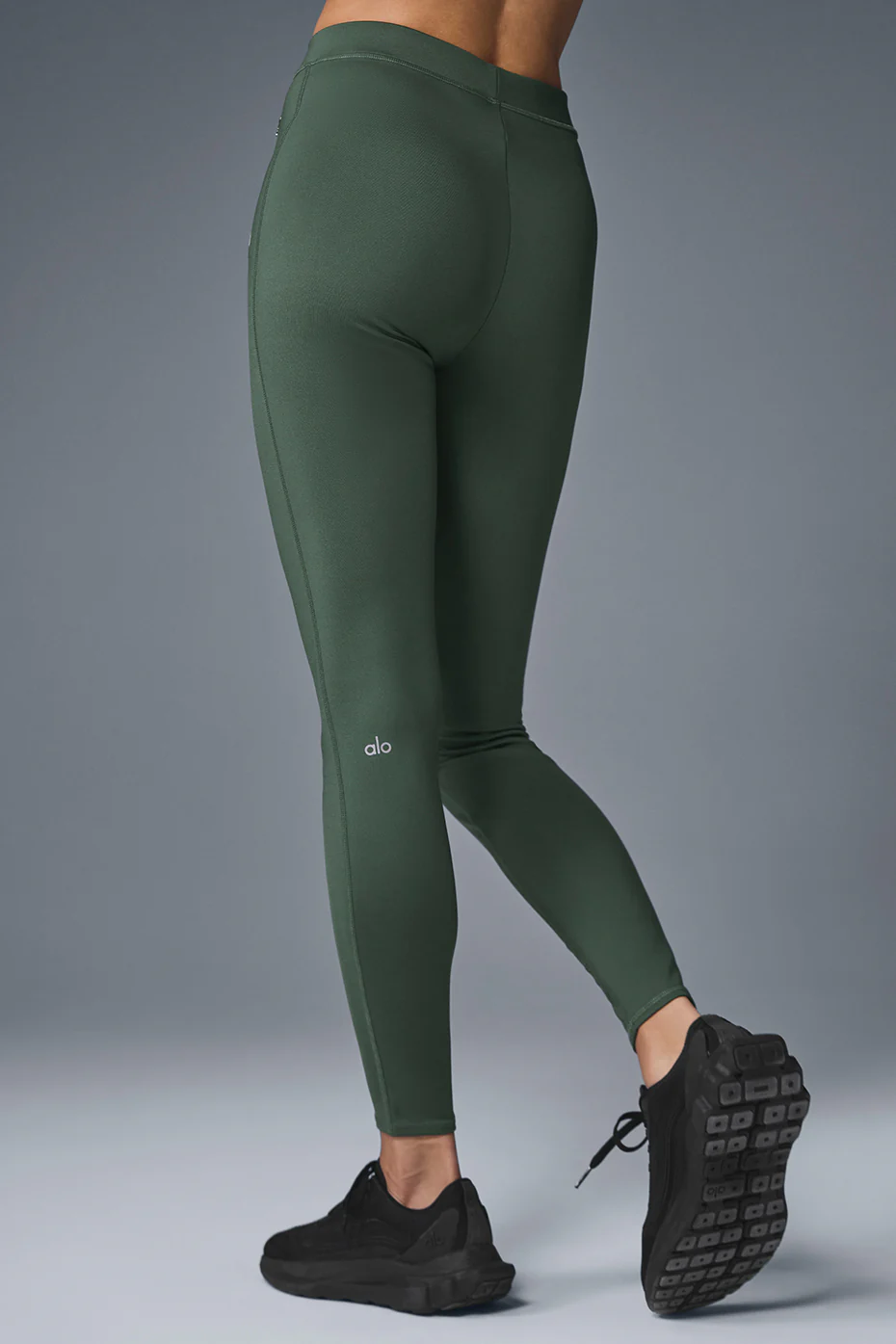 High-Waist Thrill Seeker Legging - Dark Cactus