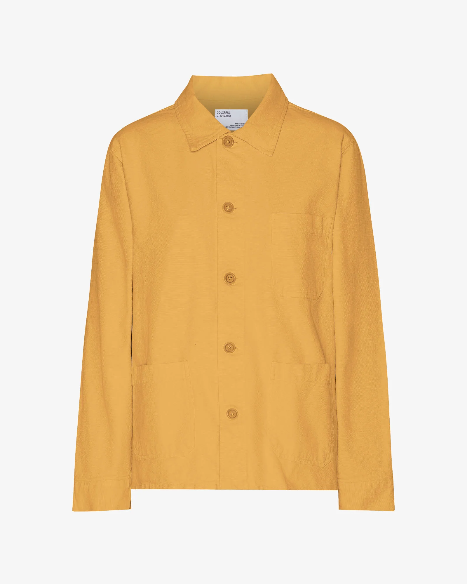 Organic Workwear Jacket - Burned Yellow