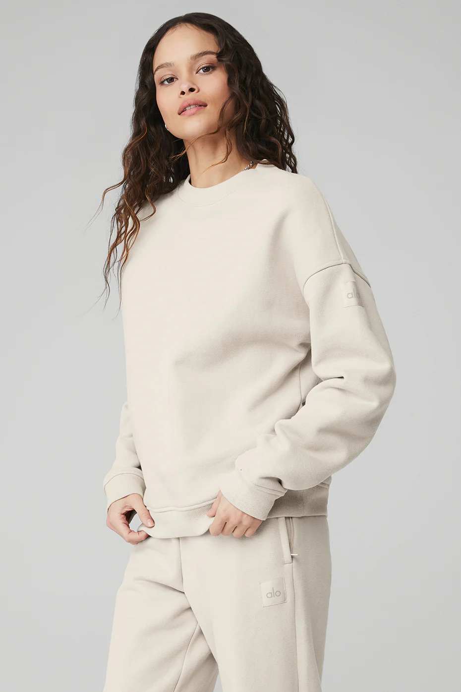 Renown Heavy Weight Crew Neck Pullover - Bone