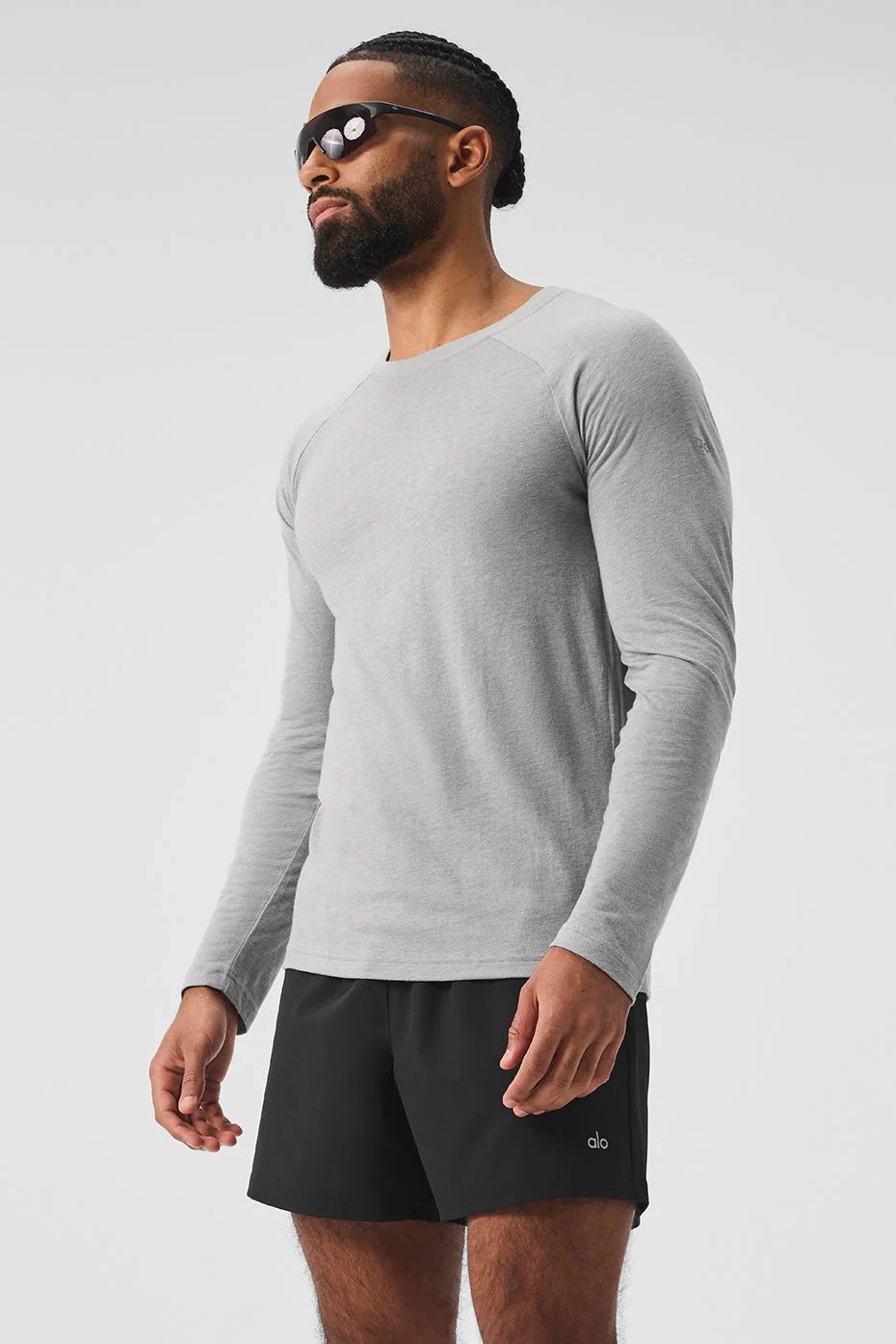 Triumph Long Sleeve Tee - Athletic Heather Grey