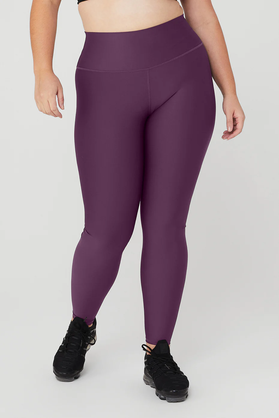 High-Waist Airlift Legging - Dark Plum