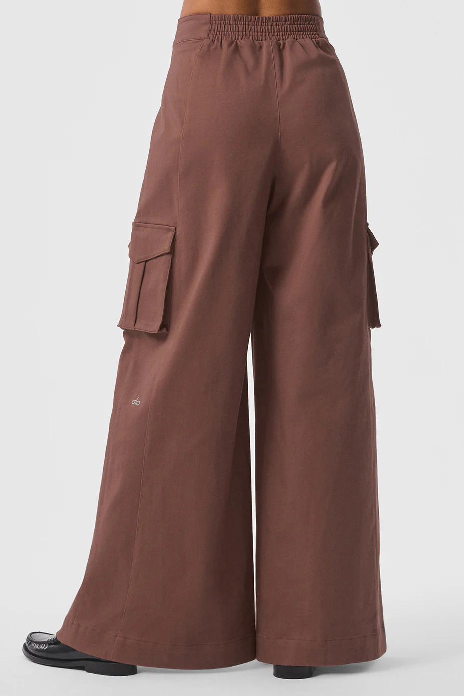 Show Off Cargo Wide Leg Trouser - Chestnut