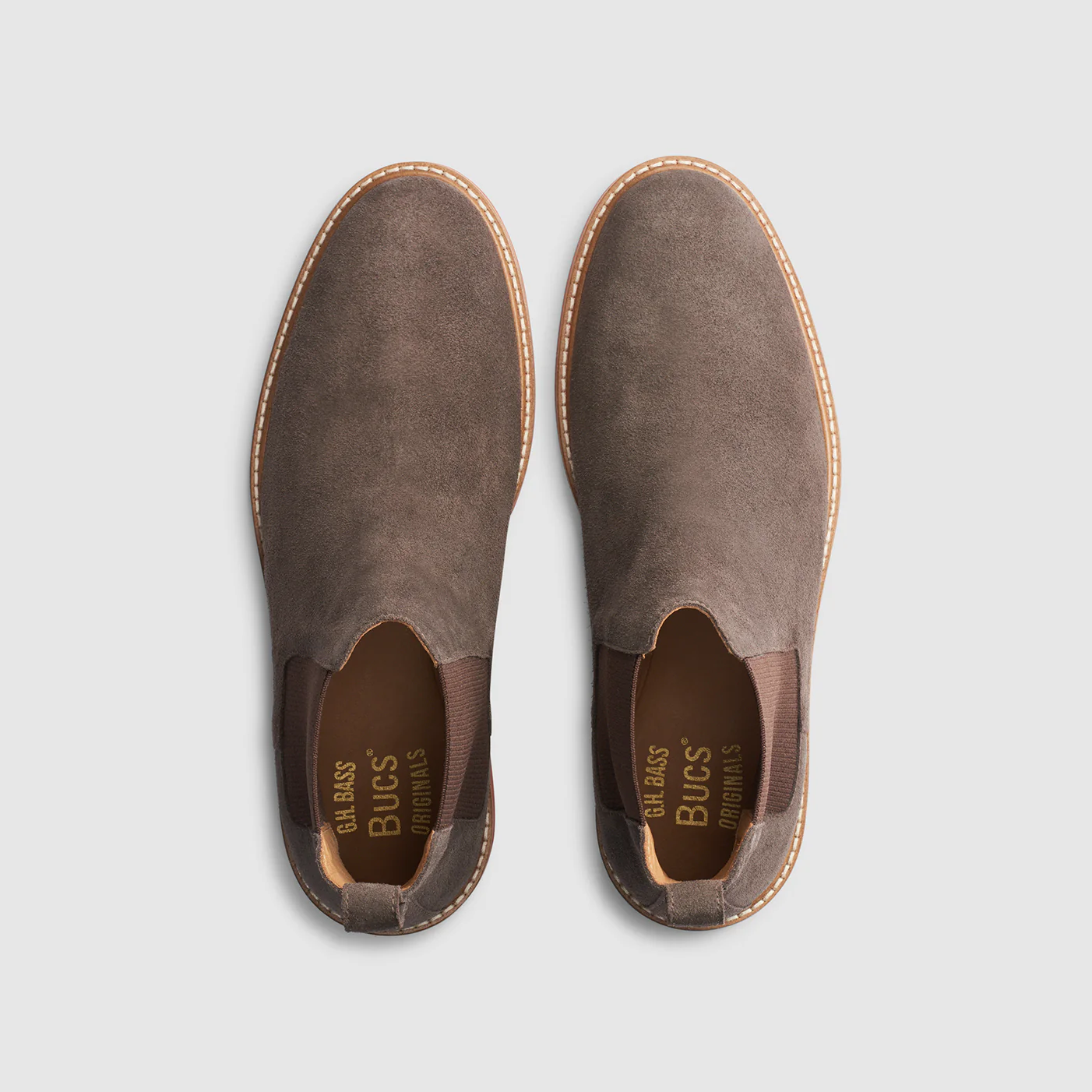 Mens Chelsea Suede Buck