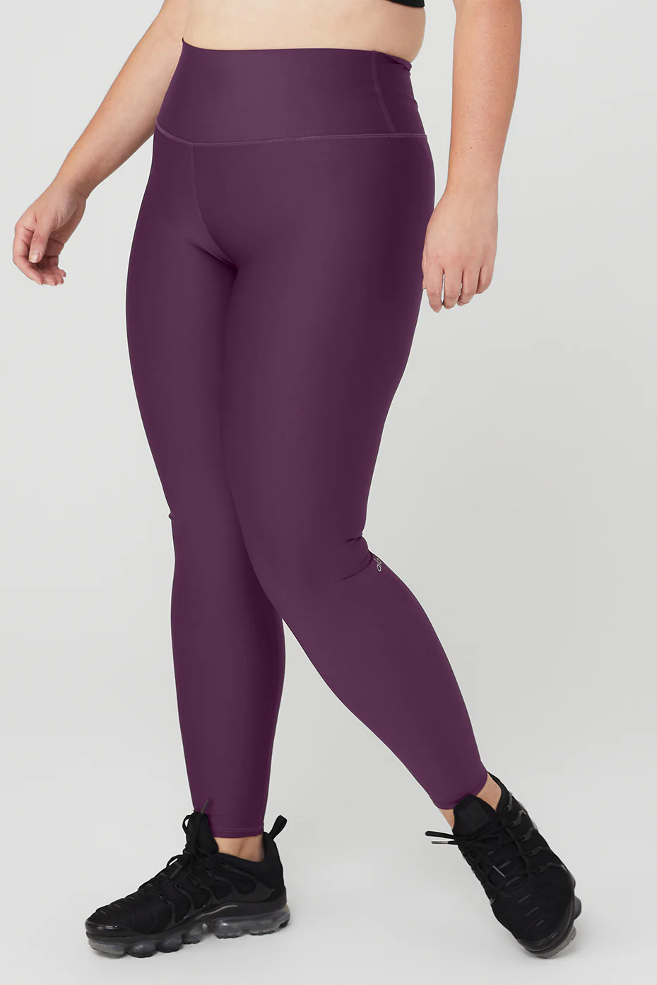 High-Waist Airlift Legging - Dark Plum