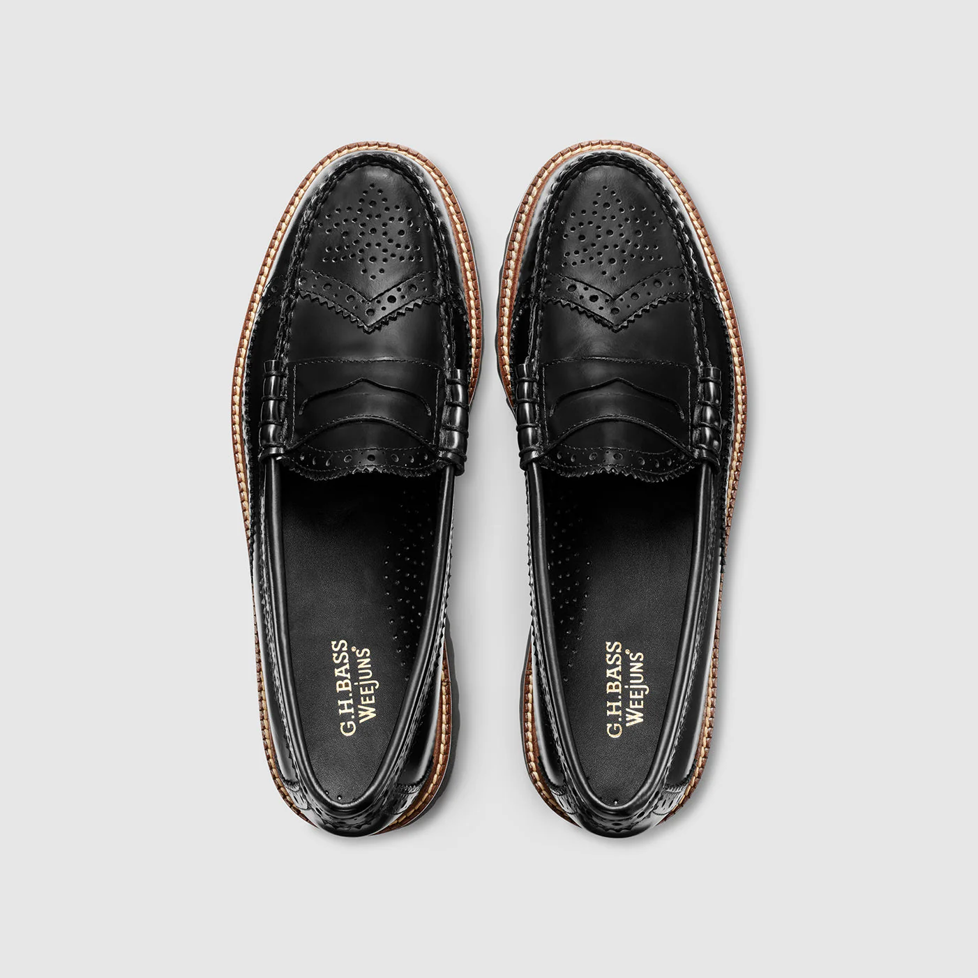 MENS LARSON WINGTIP LUG WEEJUNS LOAFER