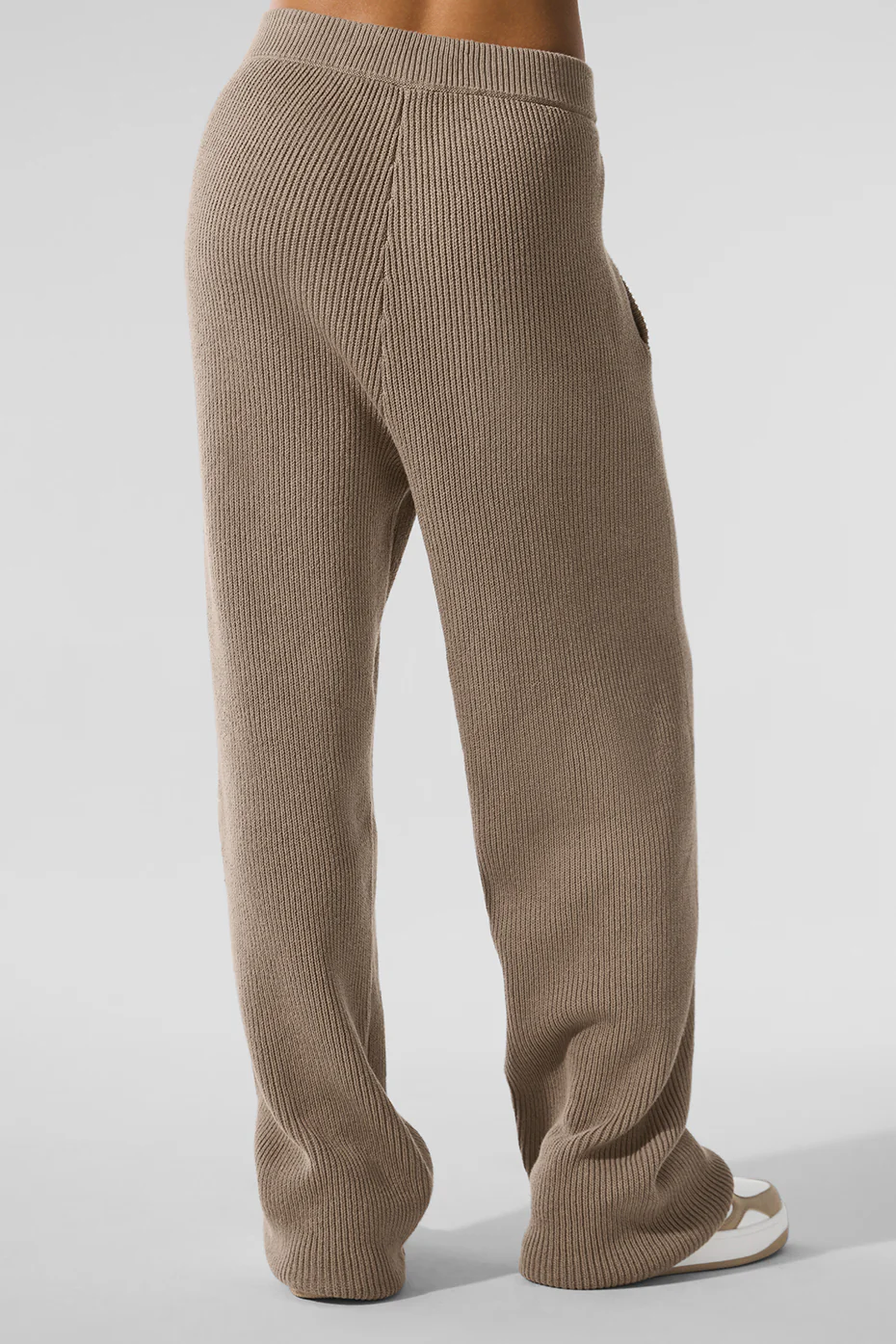 Domain Rib Knit Sweatpant - Gravel