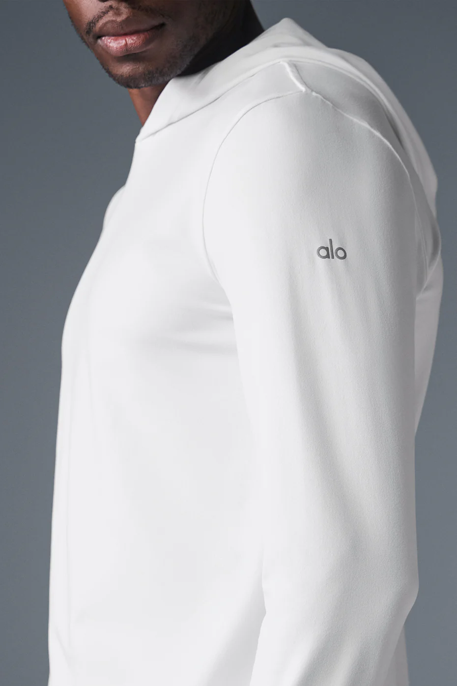 Conquer Reform Long Sleeve With Hood - White