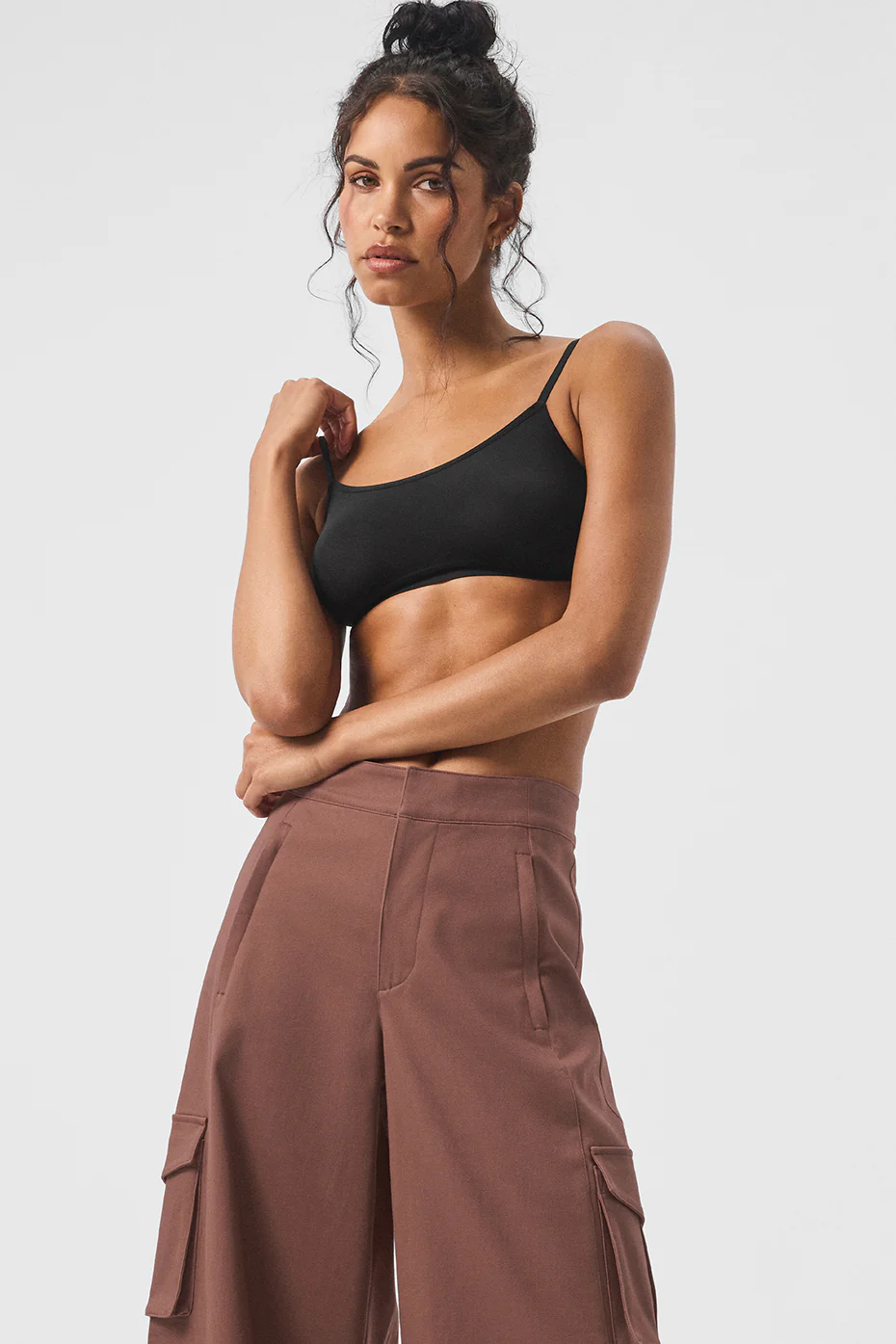 Sheer Glow Bra - Black