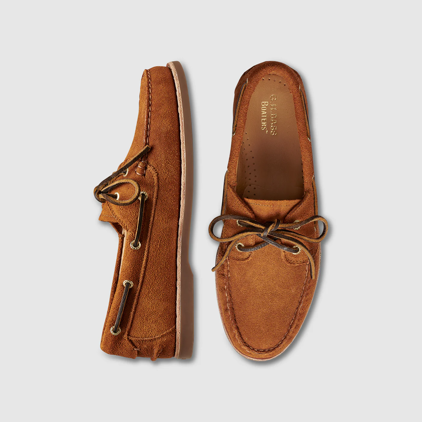 MENS HAMPTON SUEDE BOATER