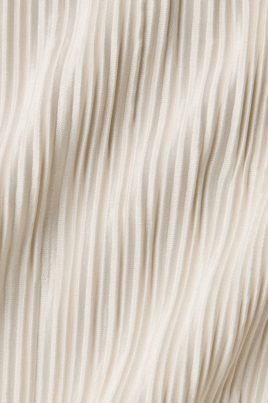 Micro Plisse Oversize Scrunchie - Oat Milk