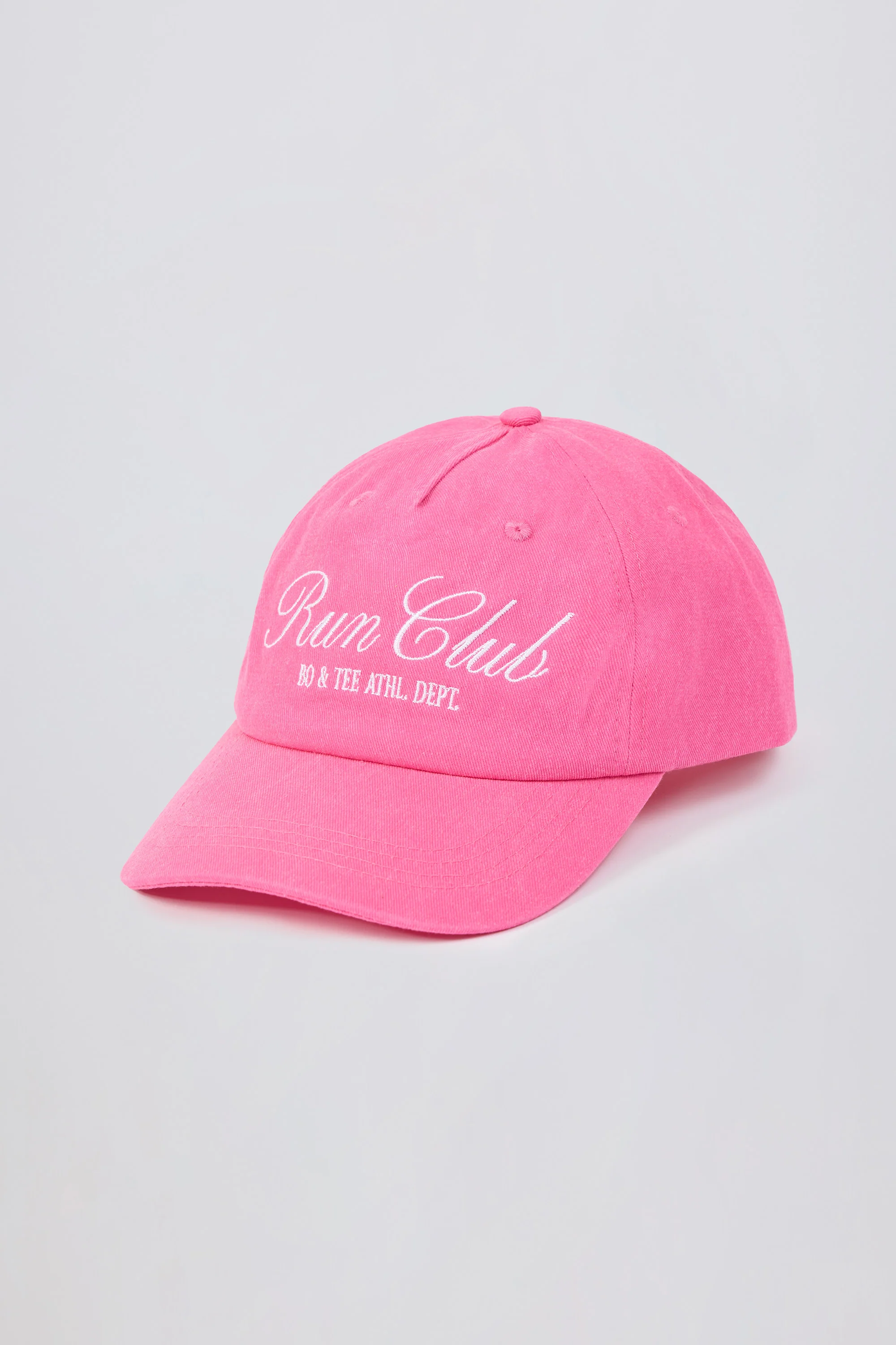Baseball Cap in Bubblegum Pink