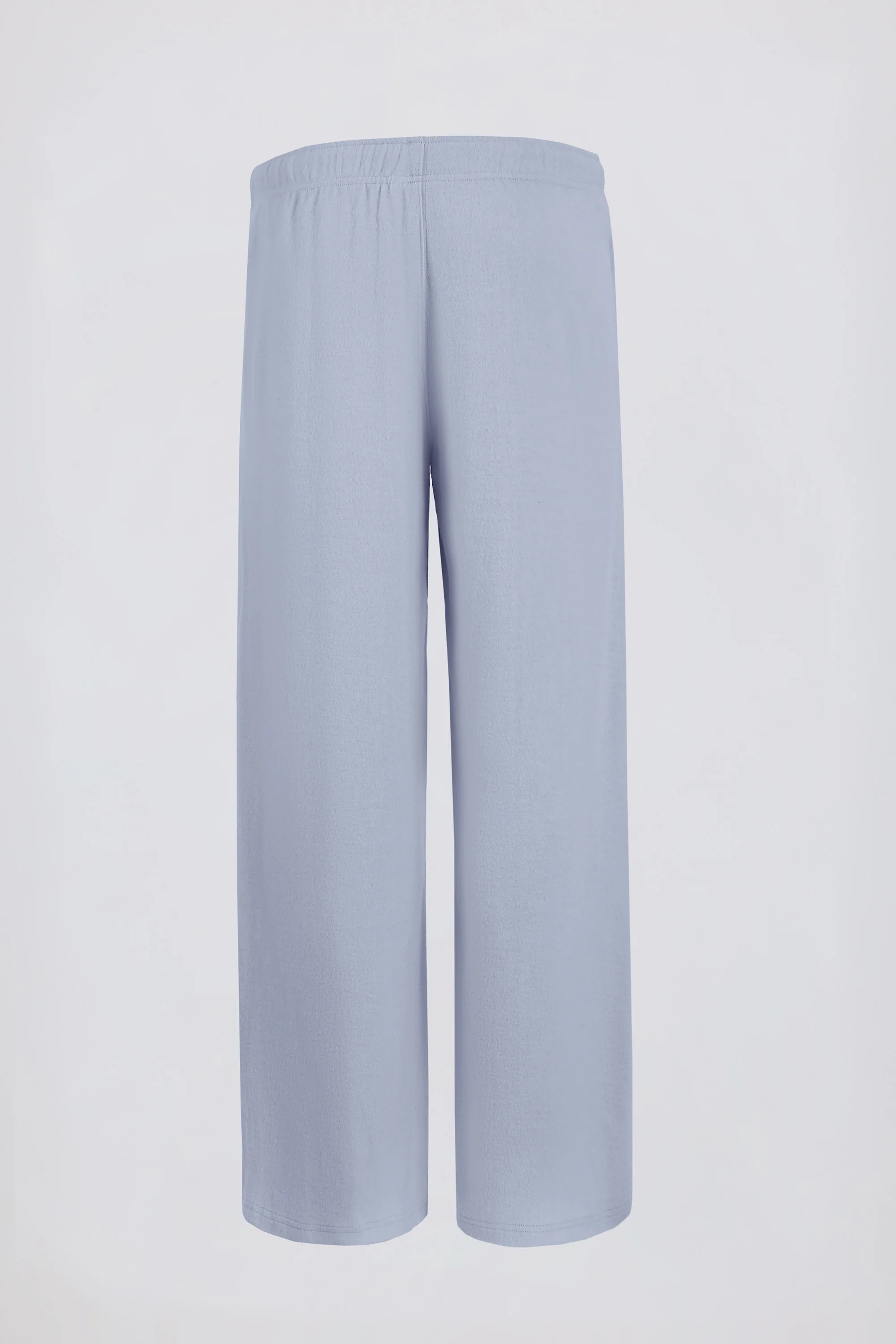 Tall Brushed Jersey Wide-Leg Joggers in Soft Blue
