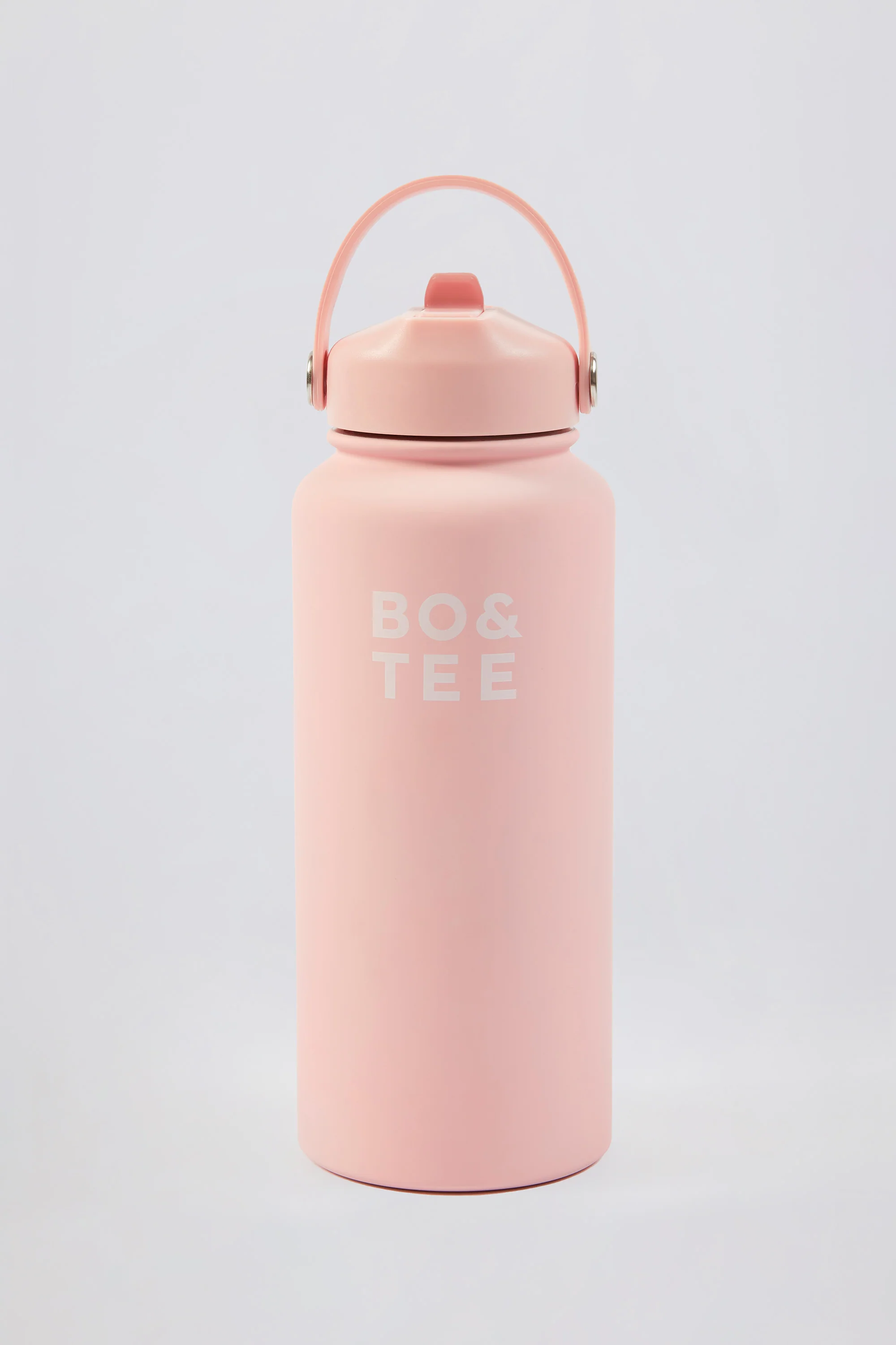 Thermos Water Bottle in Bubblegum Pink