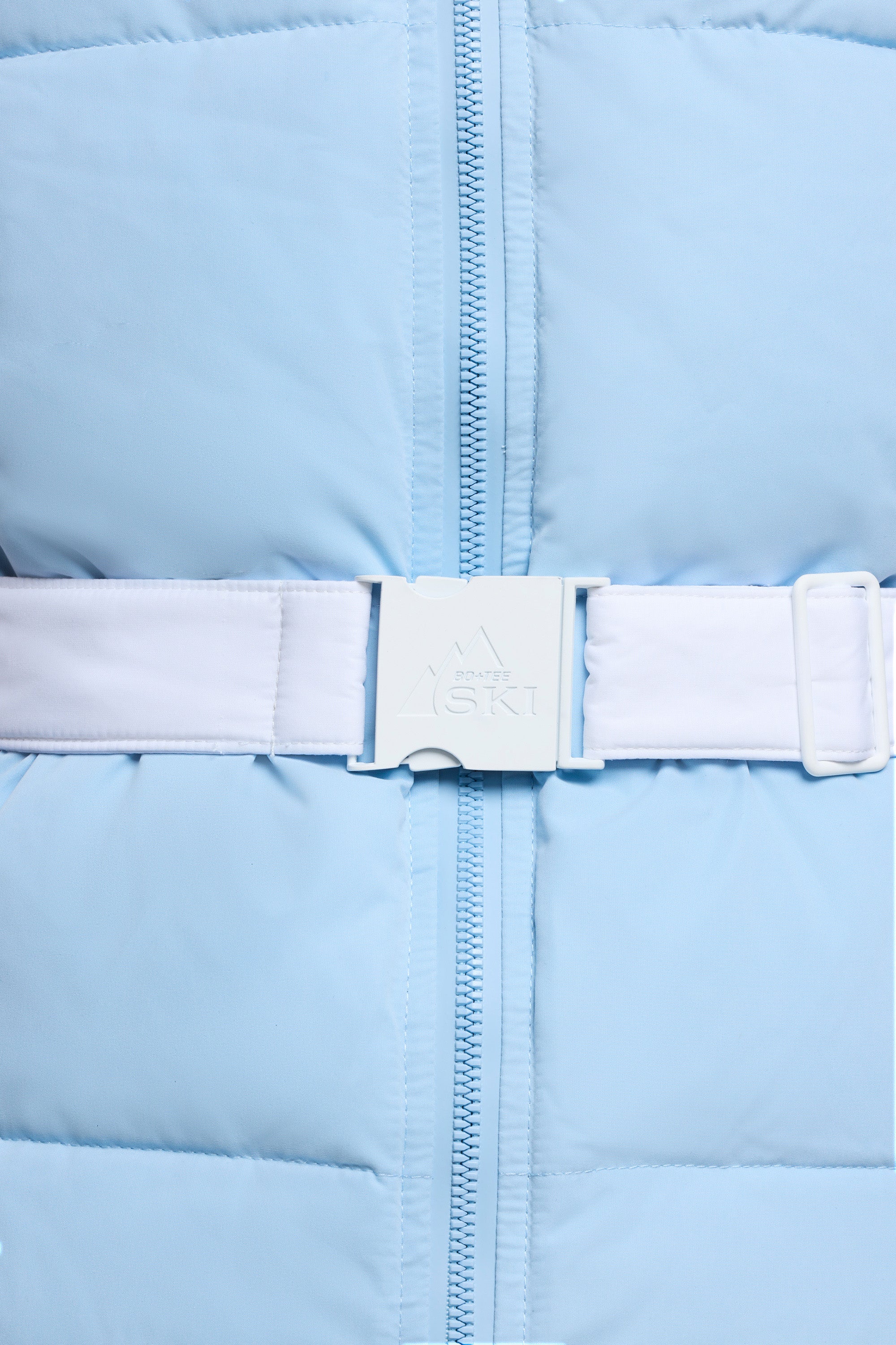 Alpine - Ski Jacket with Detachable Sleeves in Baby Blue