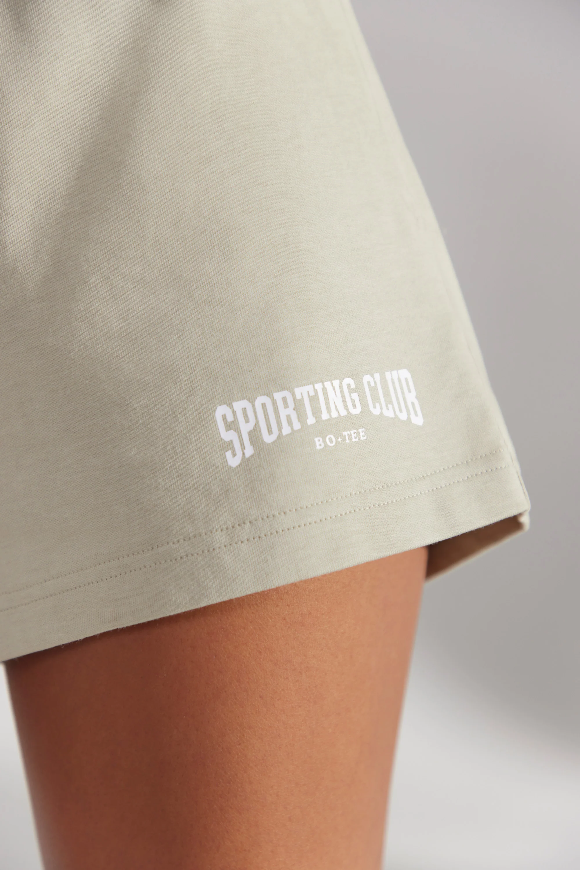 Groundwork - Sweat Shorts in Limestone